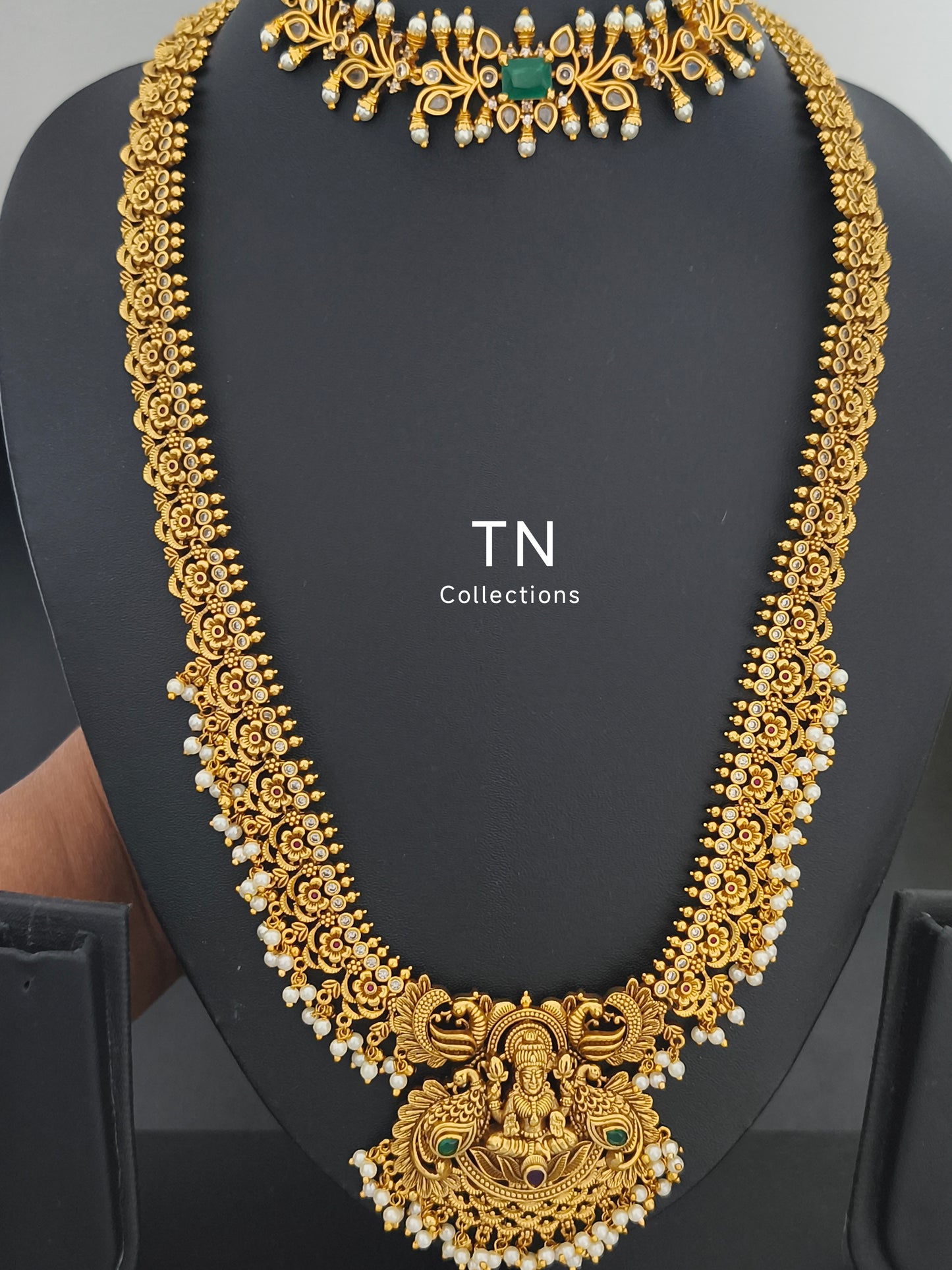 Antique Matte Finish Semi Bridal set