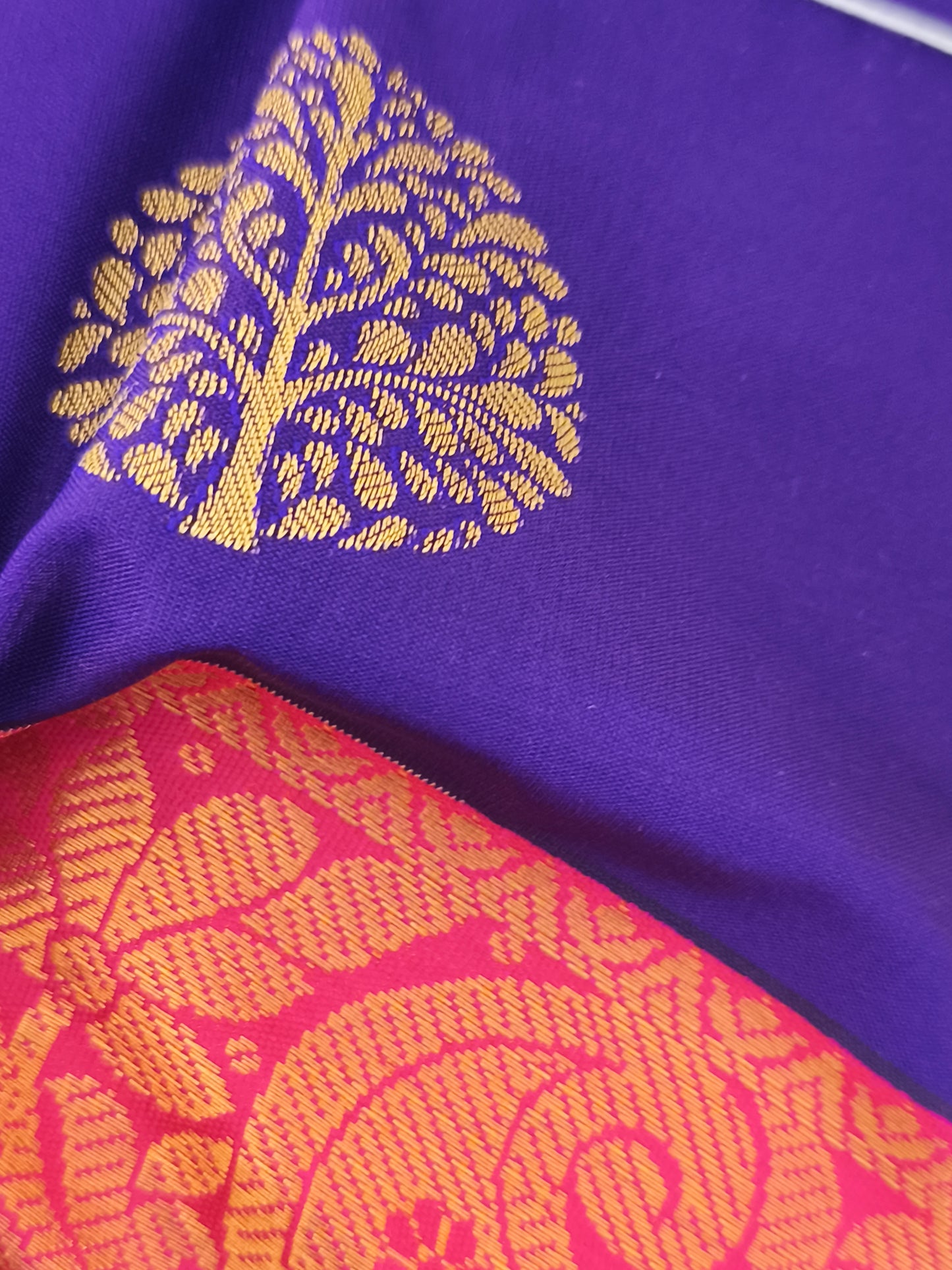 Semi Kanchipuram soft silk