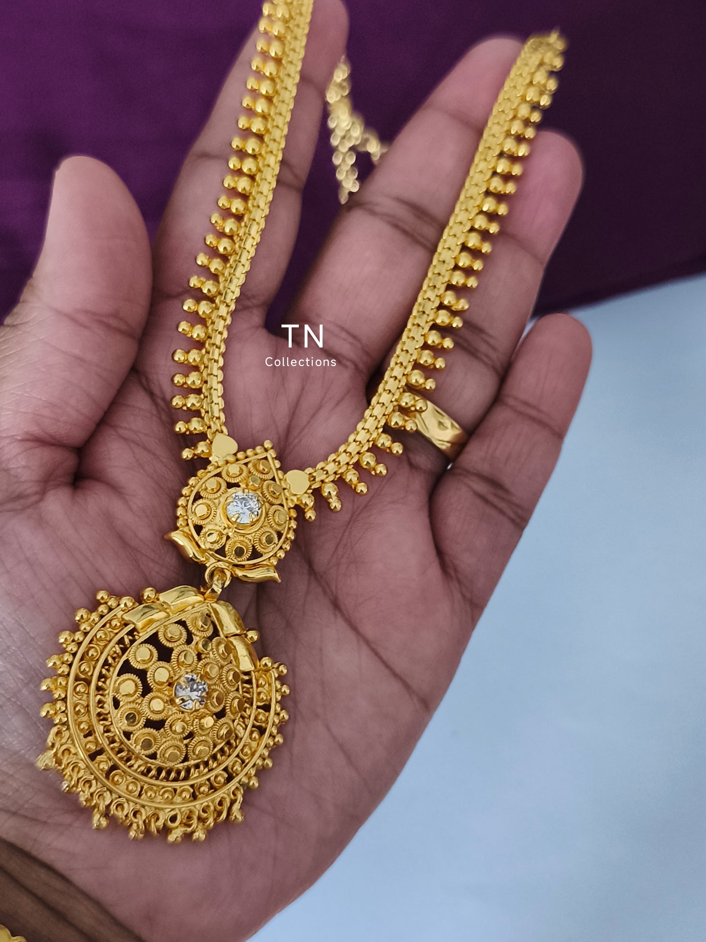 Gold plated Short Necklace