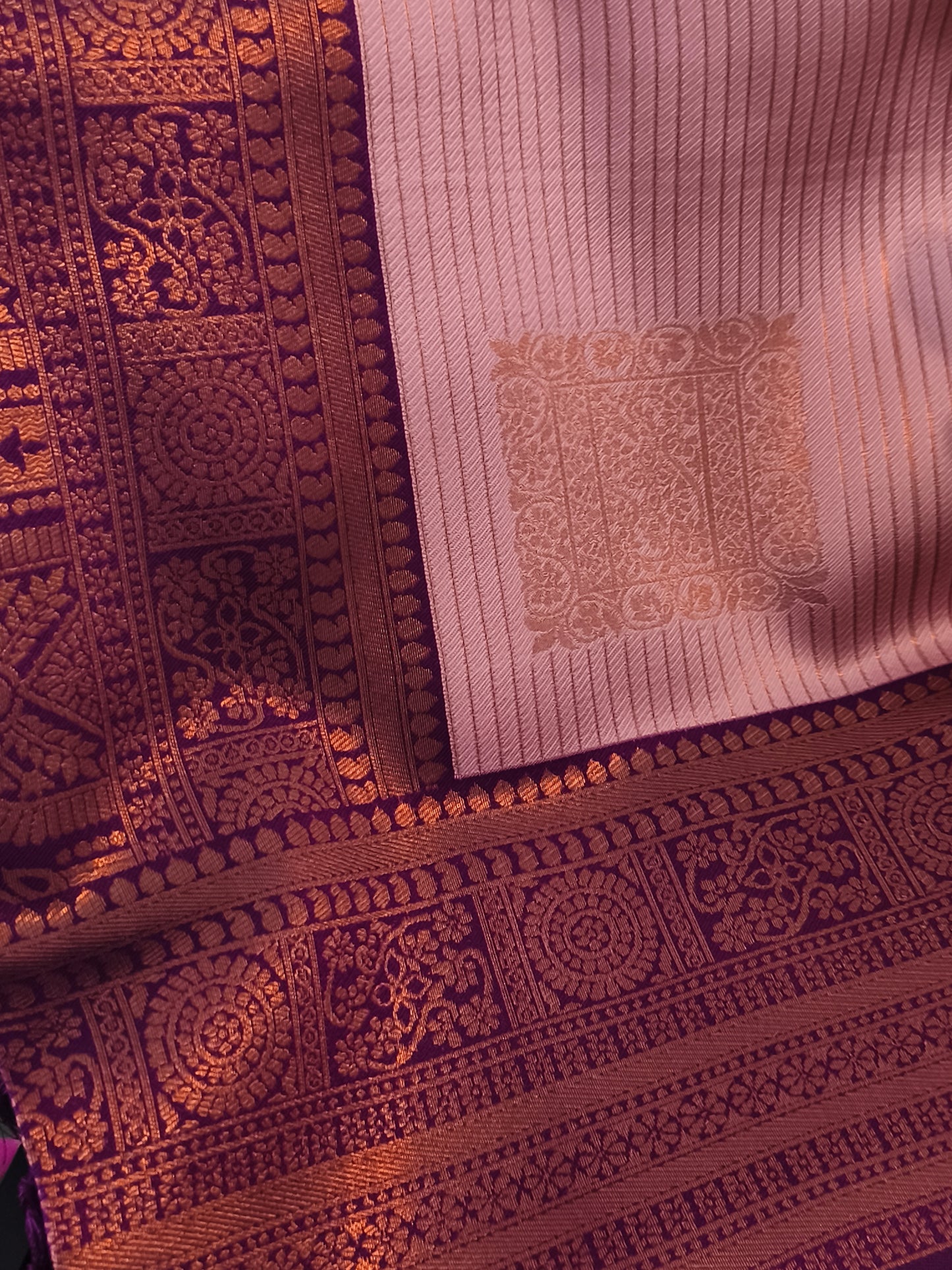 Kanjivaram Semi Silk saree