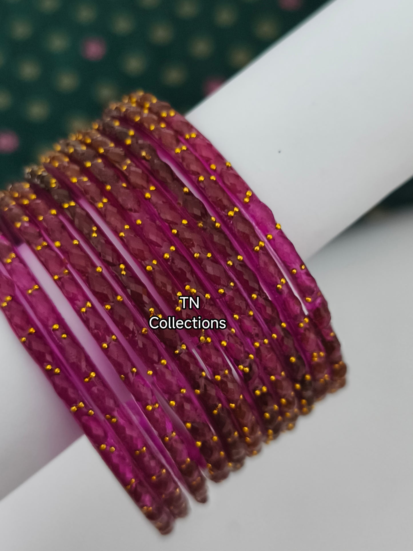 Trendy Glass Bangles (Size 2.6)