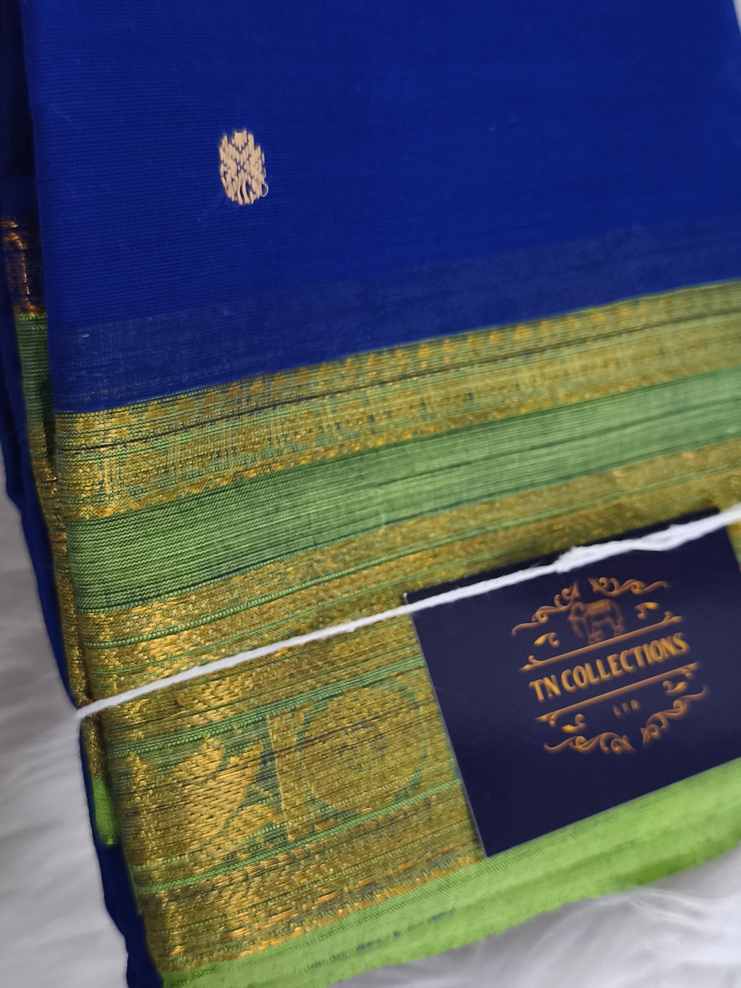 Pure handloom kanchi cotton saree
