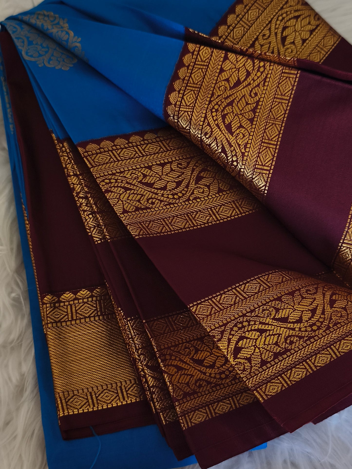 Premium Kanchi Semi silk saree