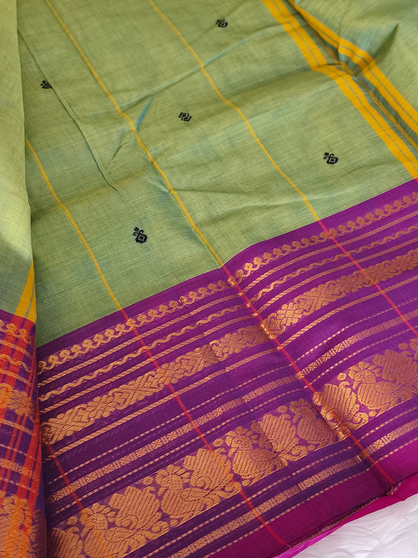 Pure Kanchi Cotton Saree