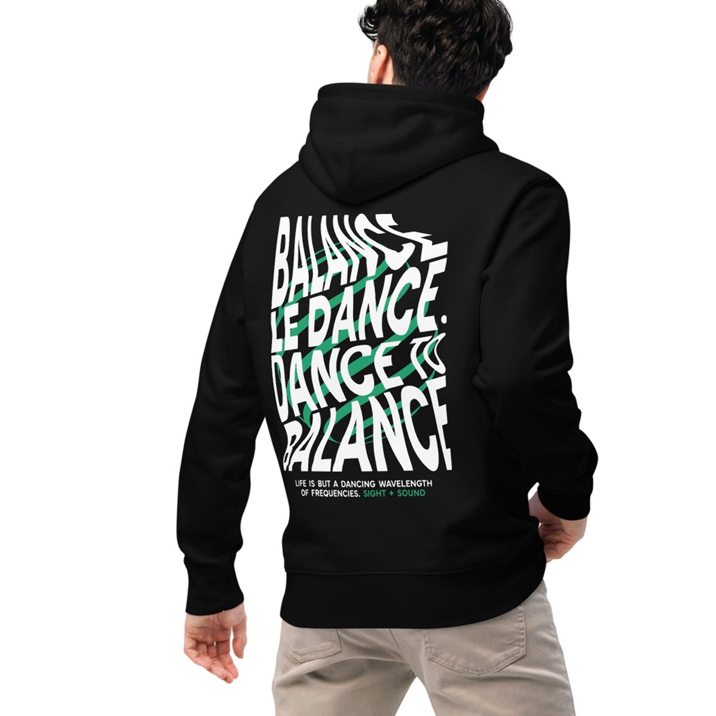 Balance Le Dance DISCO! Organic Cotton Embroidered Heavyweight Hoodie