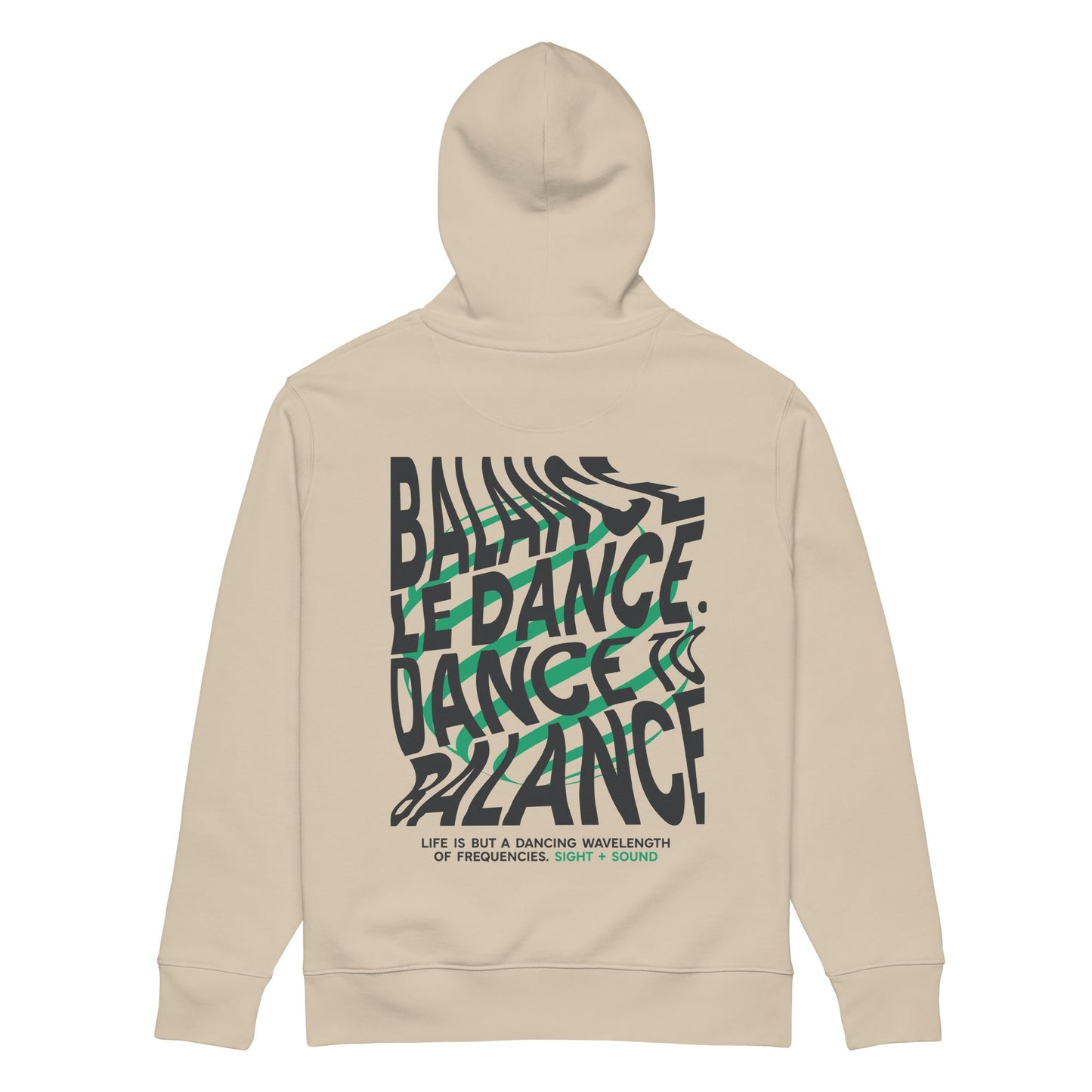 Balance Le Dance DISCO! Organic Cotton Embroidered Heavyweight Hoodie