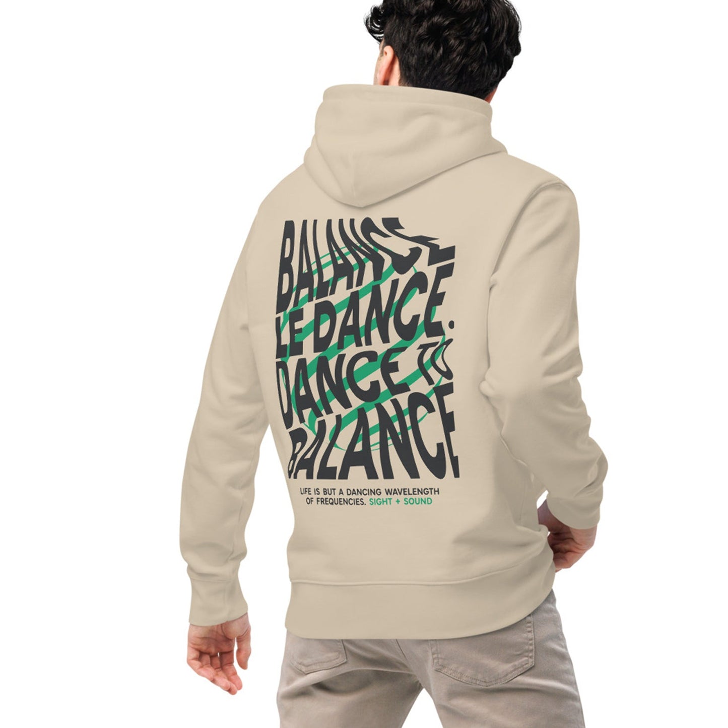 Balance Le Dance DISCO! Organic Cotton Embroidered Heavyweight Hoodie
