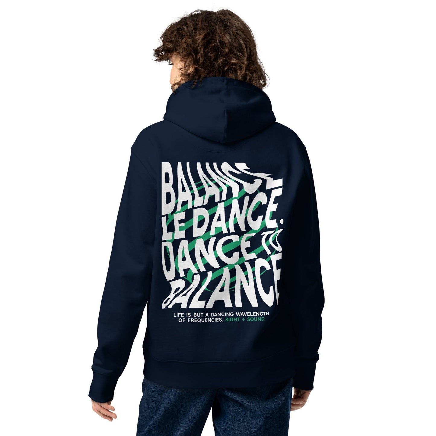 Balance Le Dance DISCO! Organic Cotton Embroidered Heavyweight Hoodie