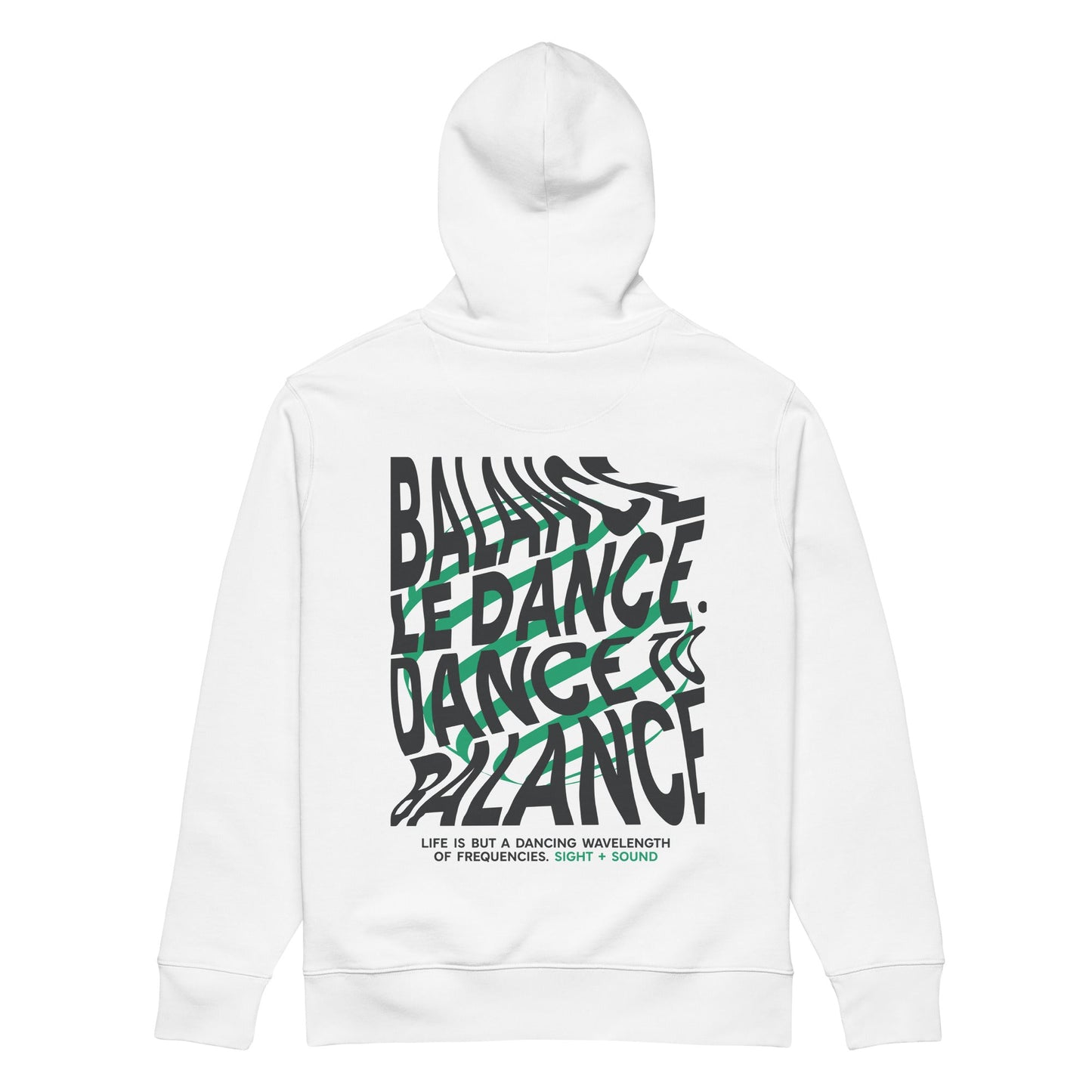 Balance Le Dance DISCO! Organic Cotton Embroidered Heavyweight Hoodie