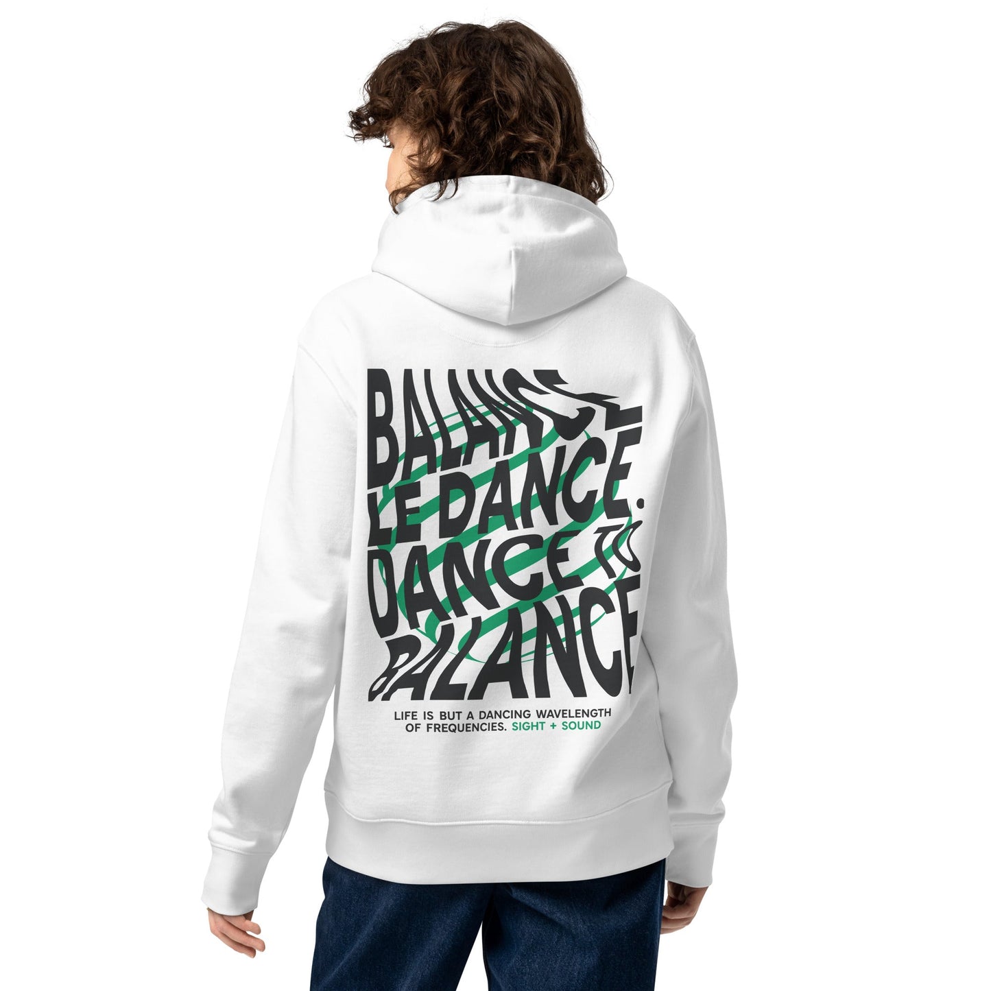 Balance Le Dance DISCO! Organic Cotton Embroidered Heavyweight Hoodie