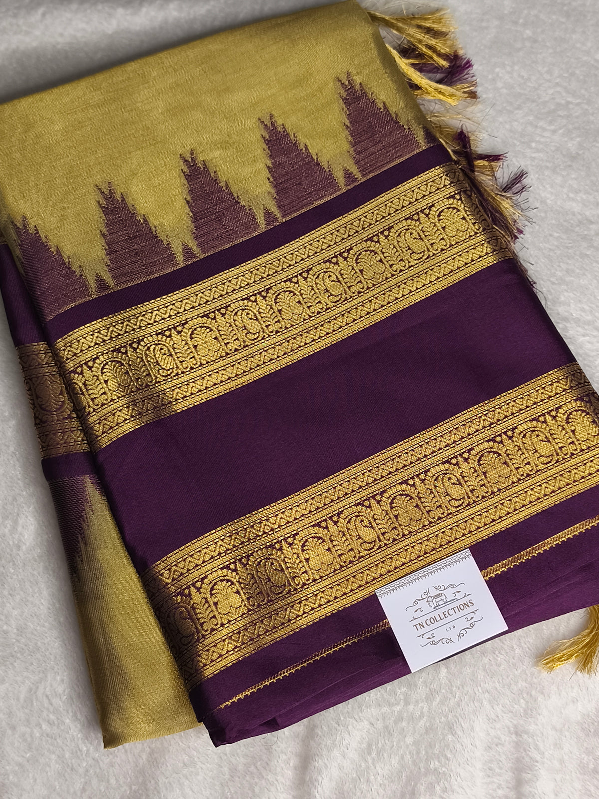 Semi Kanjivaram Banaras Soft Silk Saree