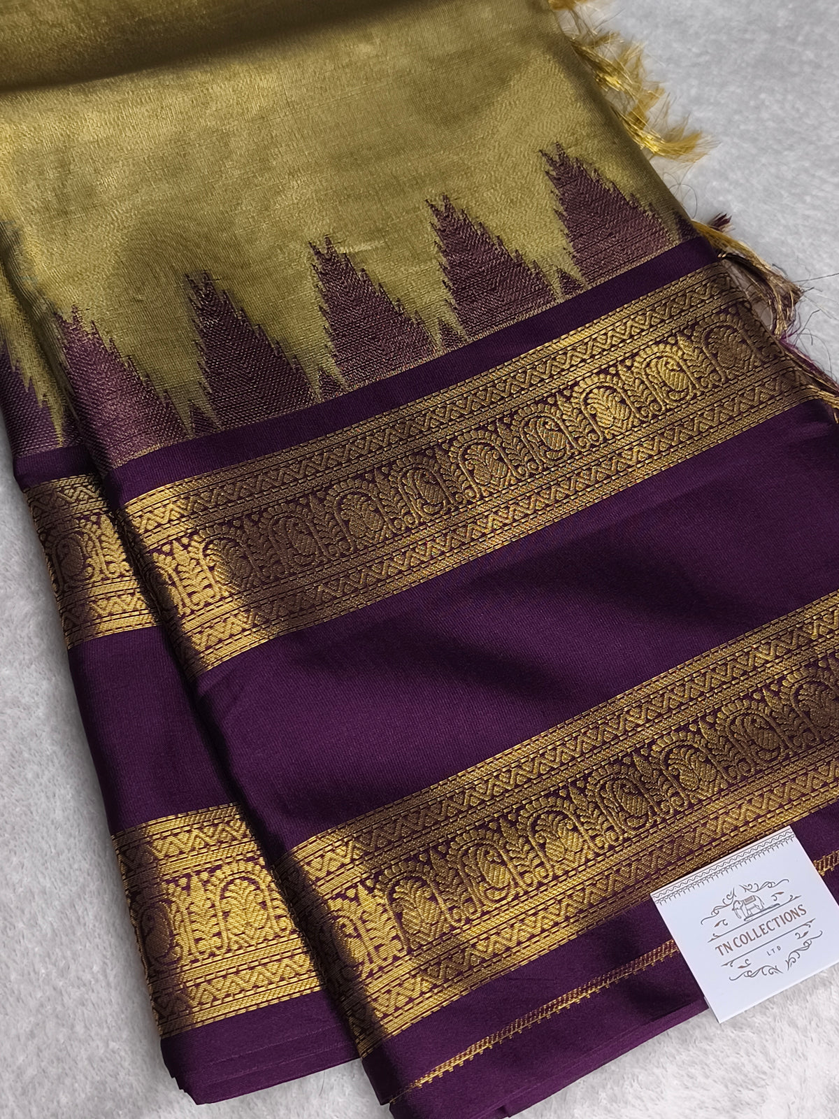 Semi Kanjivaram Banaras Soft Silk Saree