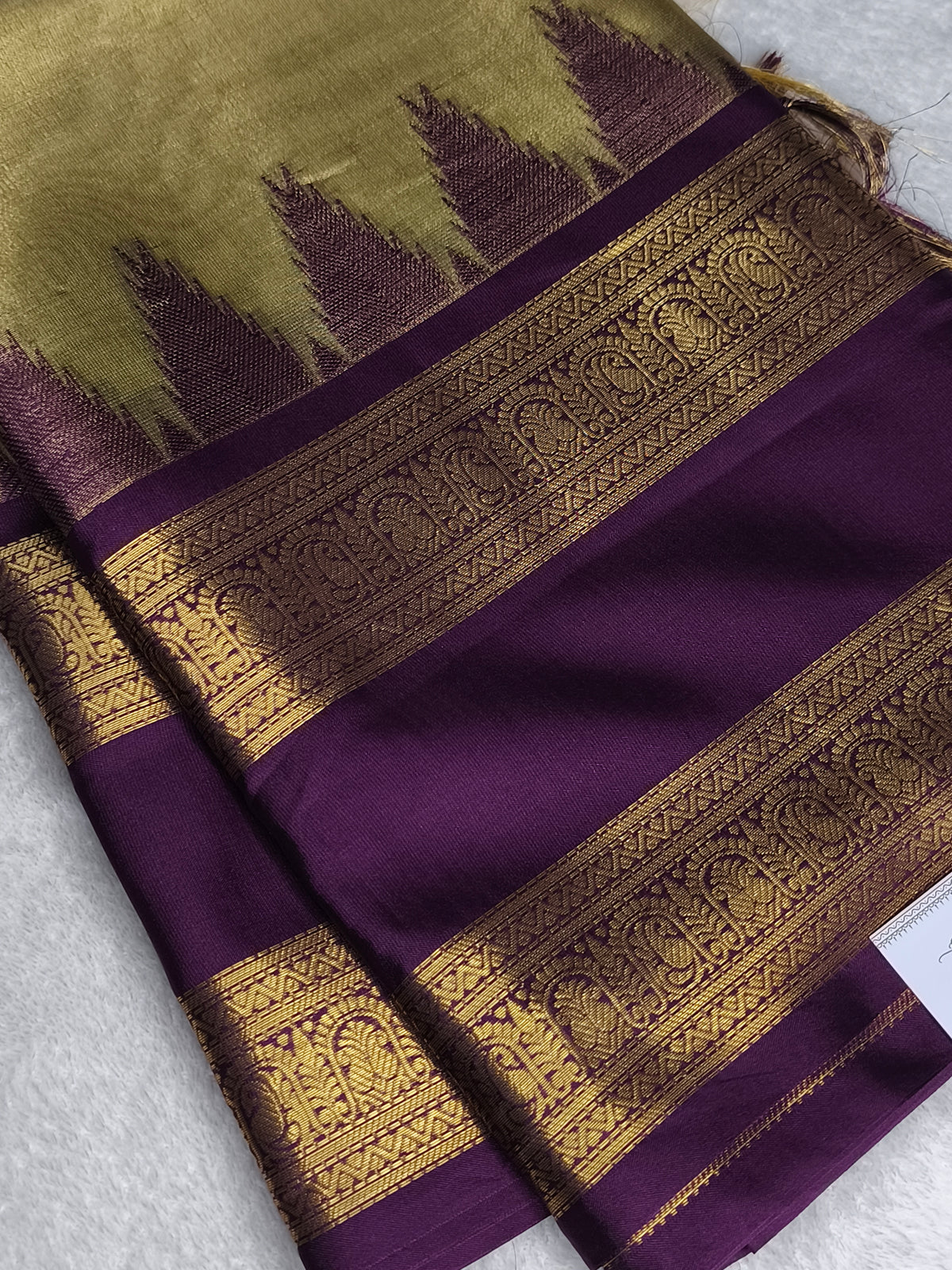 Semi Kanjivaram Banaras Soft Silk Saree