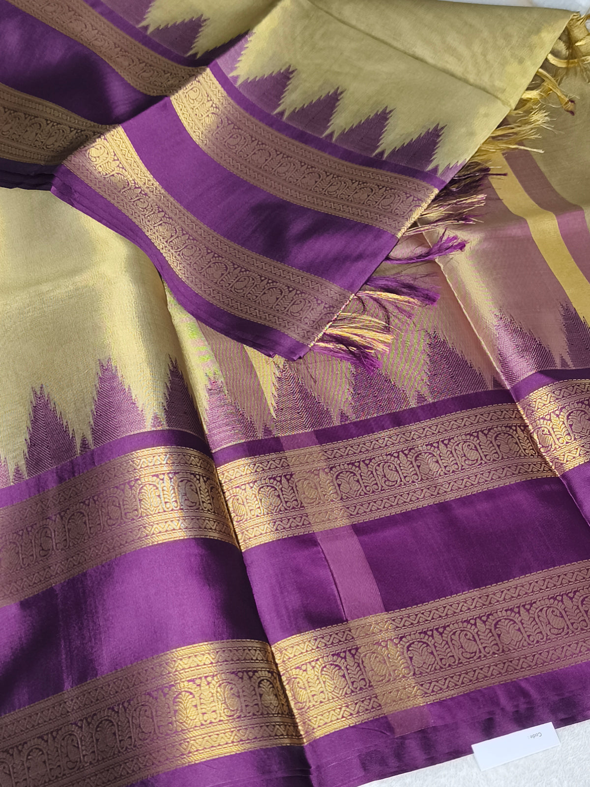 Semi Kanjivaram Banaras Soft Silk Saree