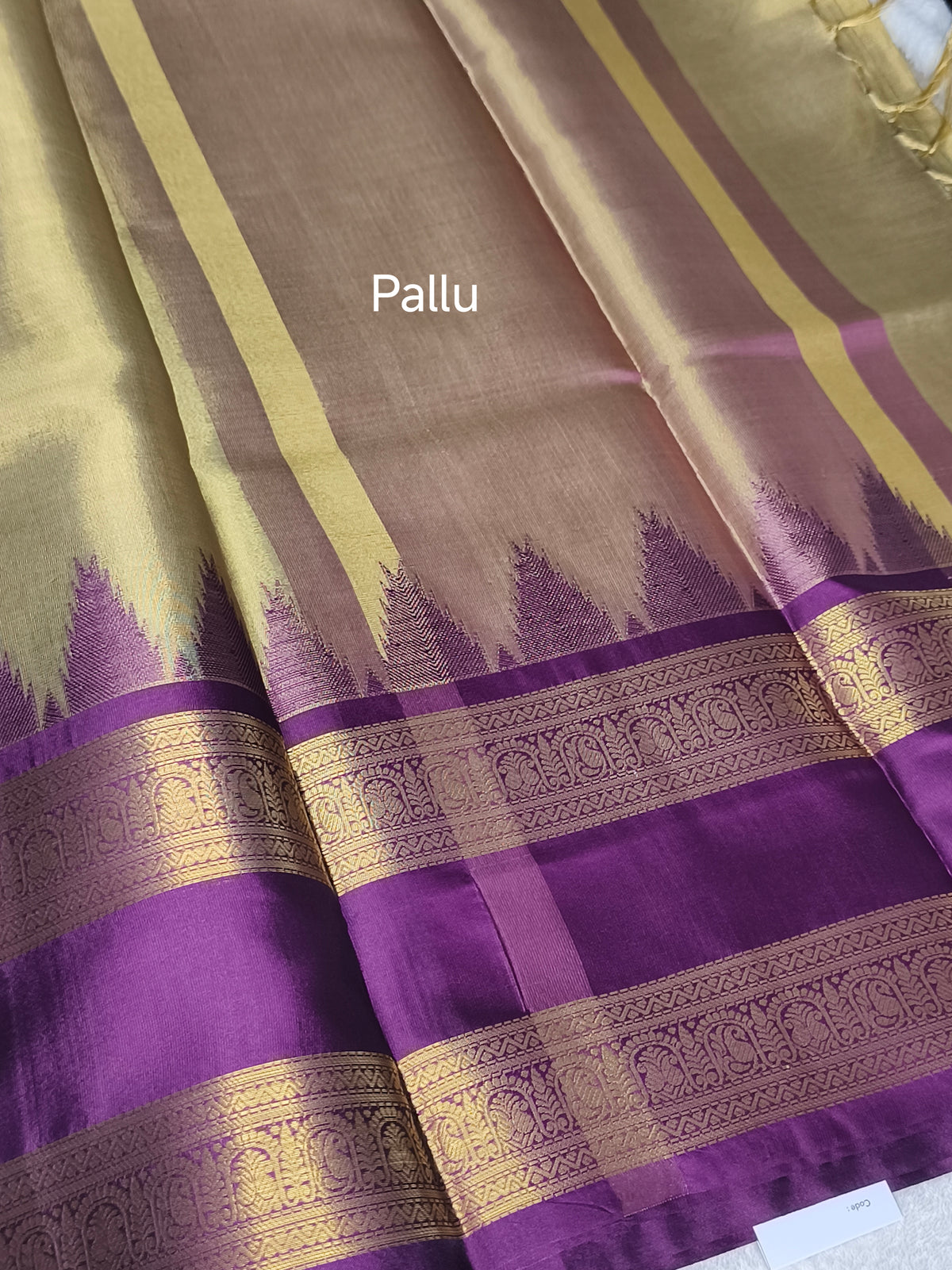 Semi Kanjivaram Banaras Soft Silk Saree