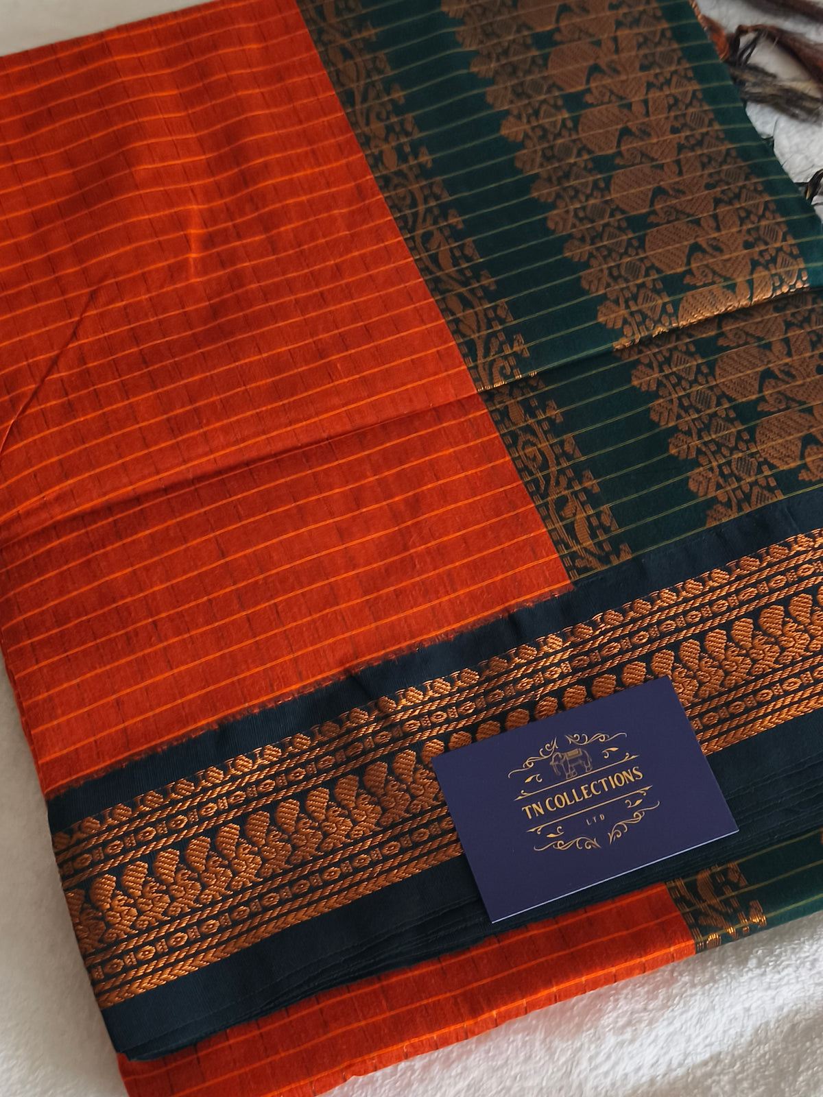 Checked Design Kalyani Cotton Pattu Saree