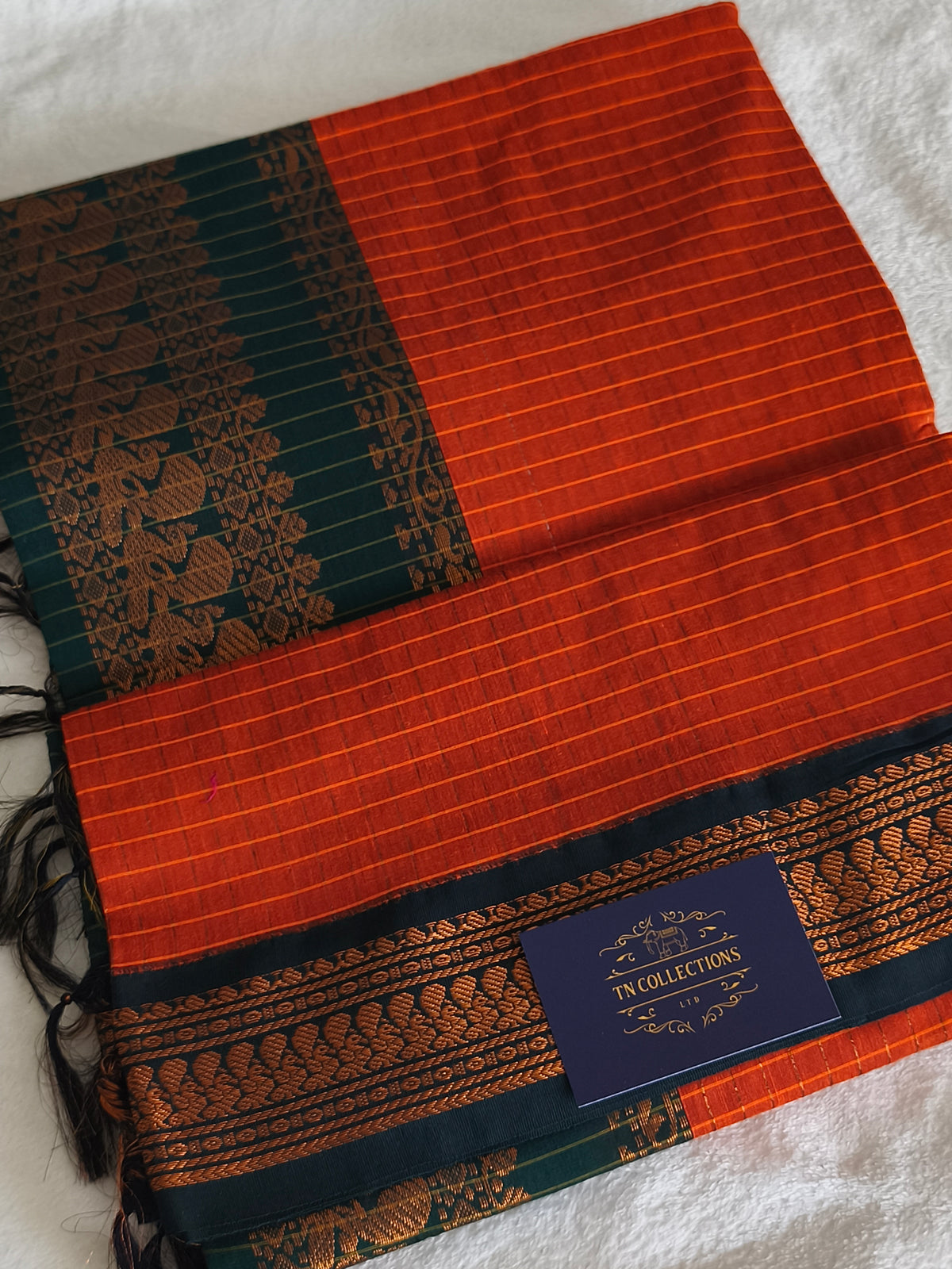 Checked Design Kalyani Cotton Pattu Saree