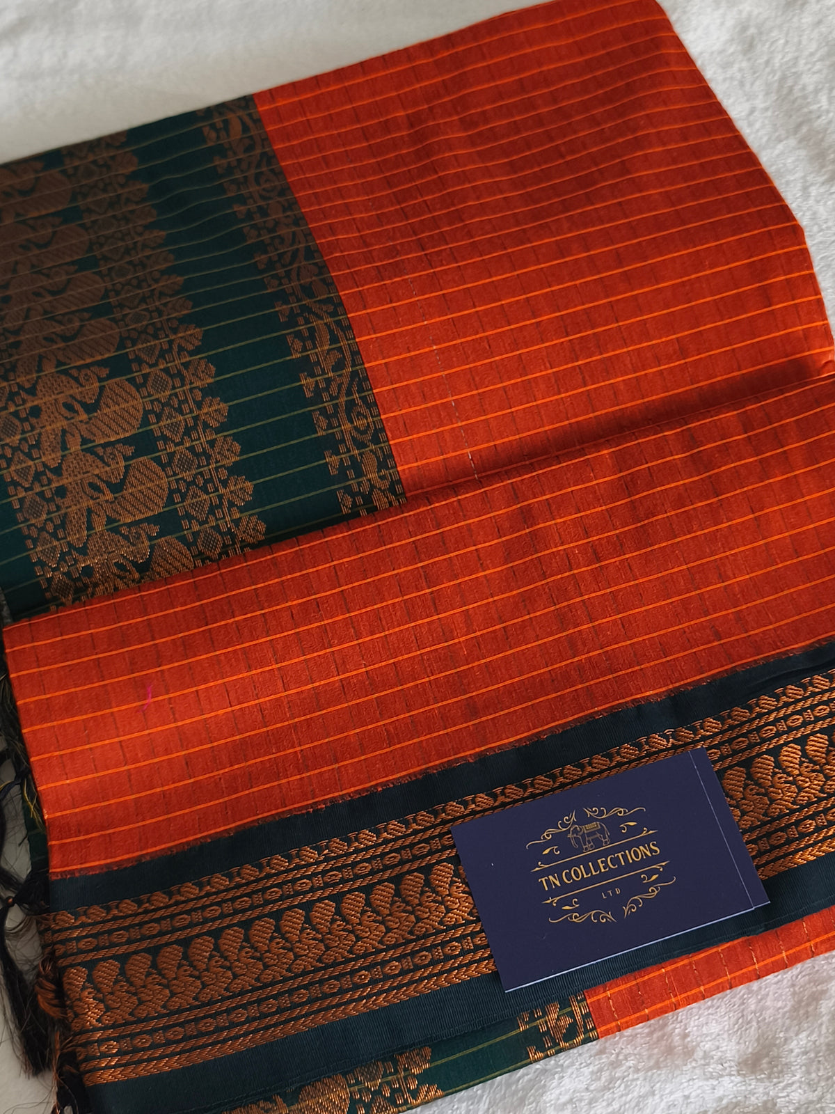 Checked Design Kalyani Cotton Pattu Saree