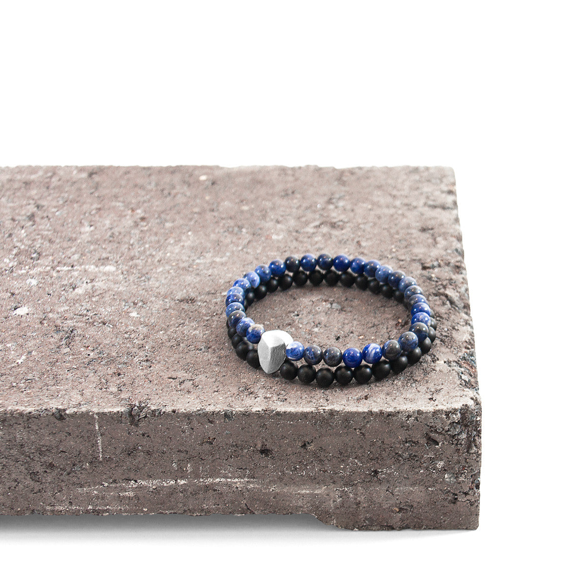 Brown Tigers Eye Iguazu Silver and Stone Bracelet