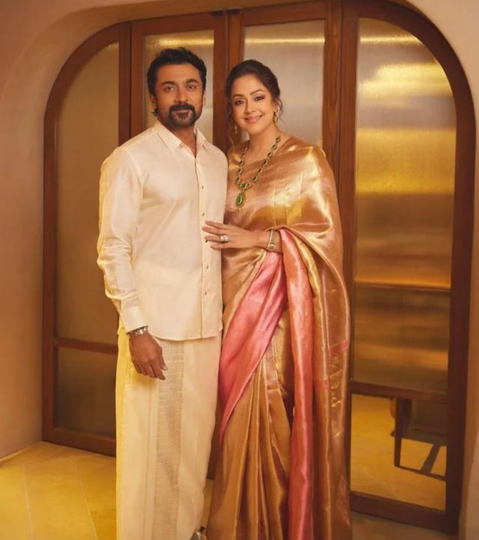 Jothika inspired  saree