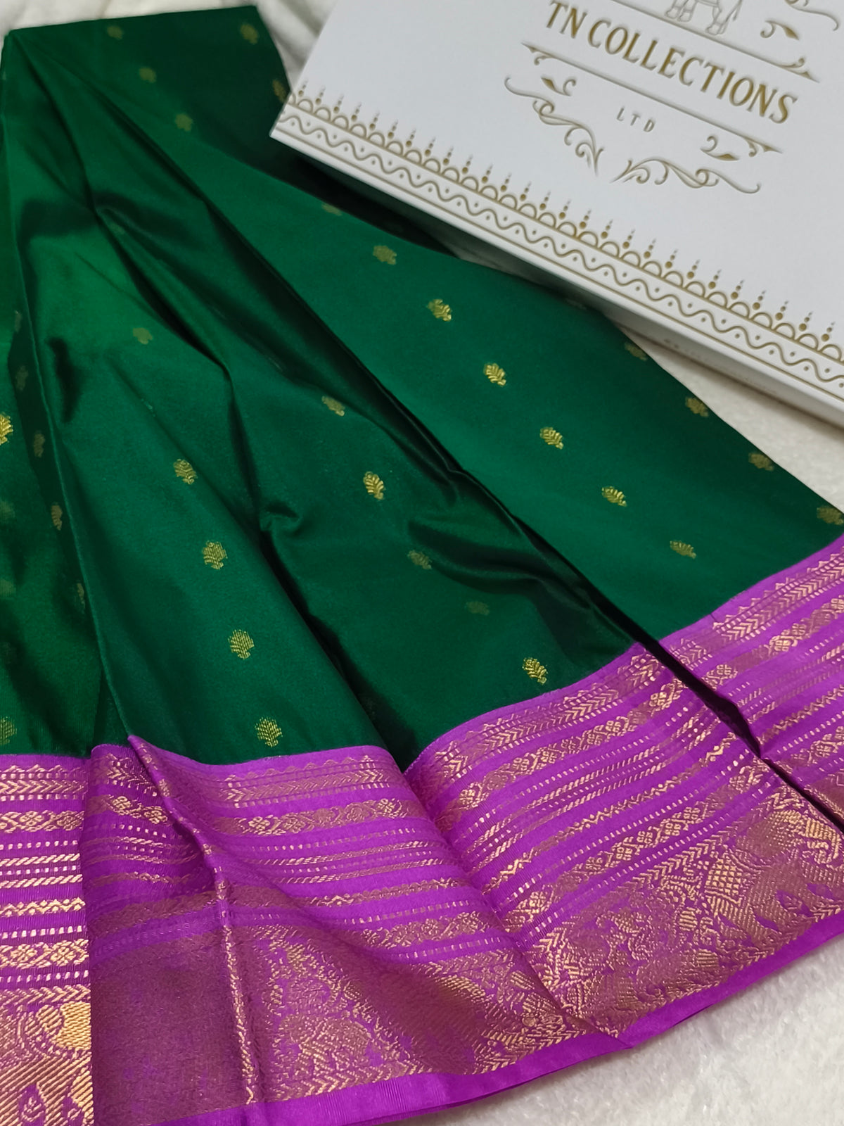 Premium kanchi semi silk saree