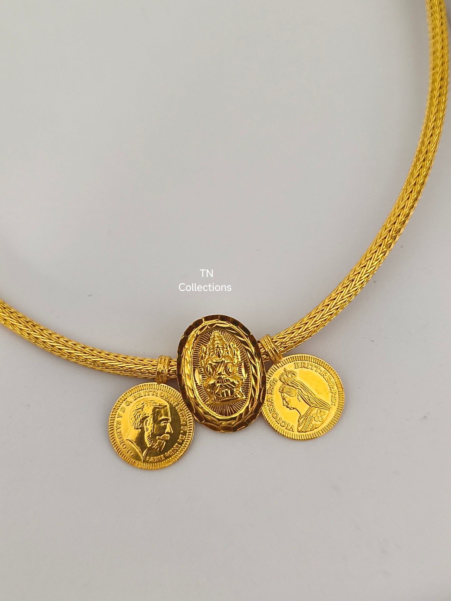 22ct Gold plated Traditional Amman Thalikodi