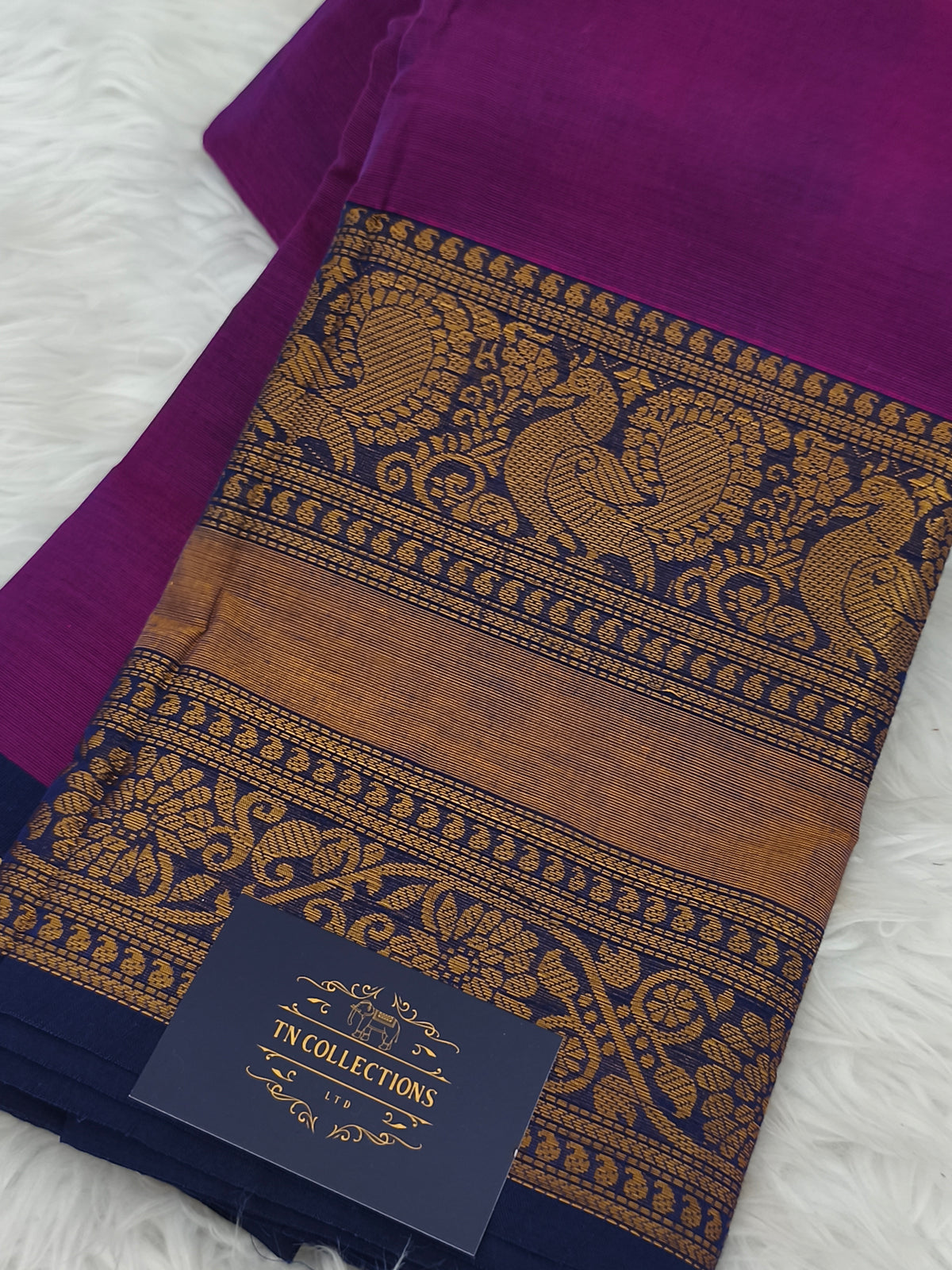 Pure Kanchi Cotton Saree WITHOUT running blouse