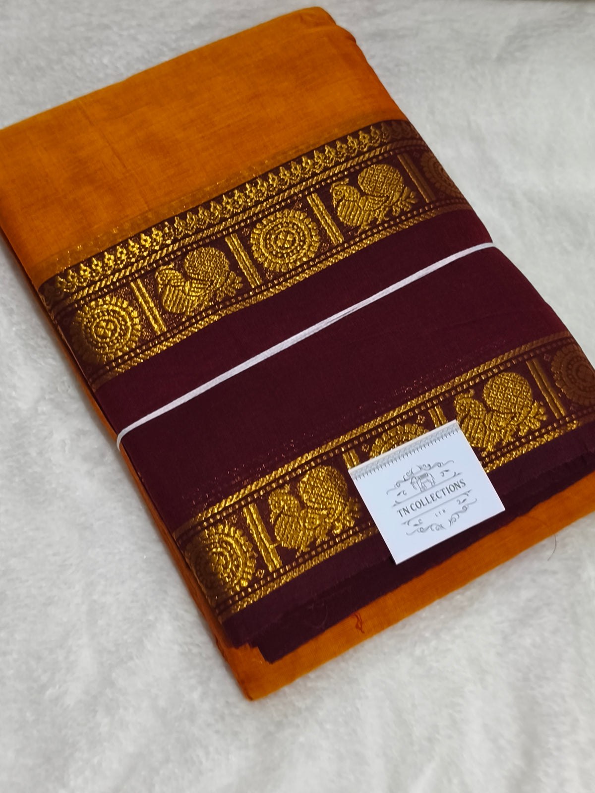 Pure Handloom Kanchi Cotton Saree