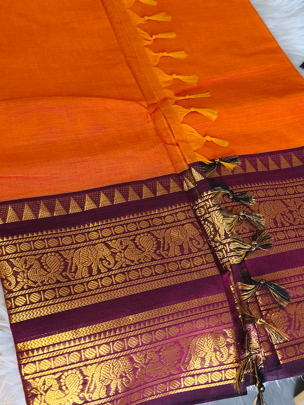 Pure Kanchi Cotton Saree