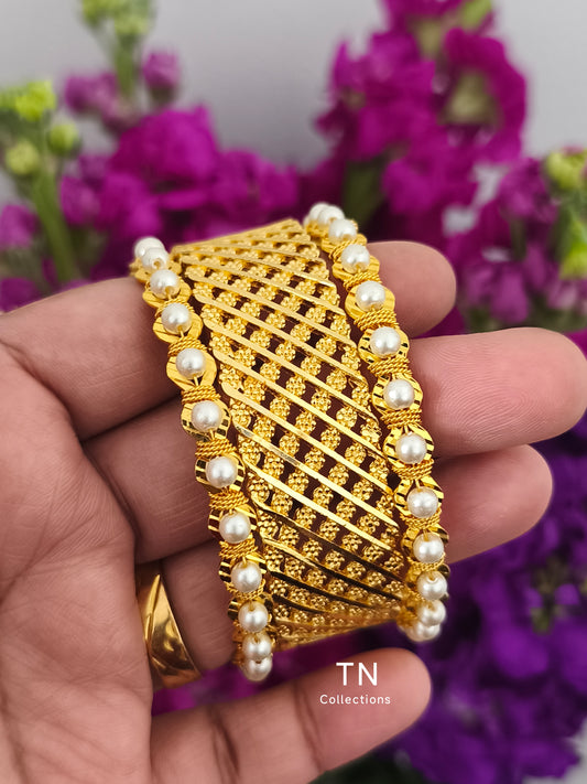 Micro gold plated Bangles combo