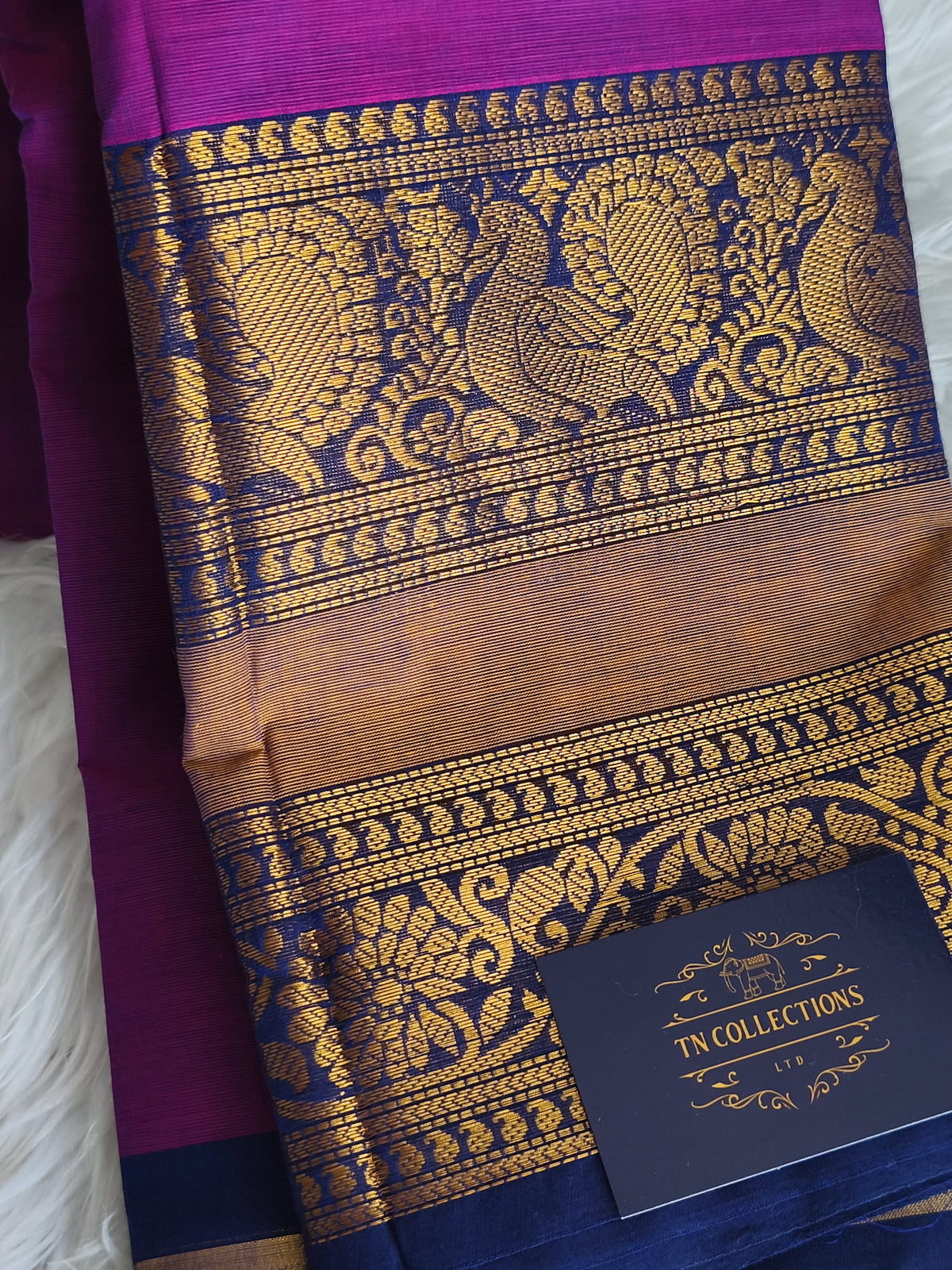Pure Kanchi Cotton Saree WITHOUT running blouse