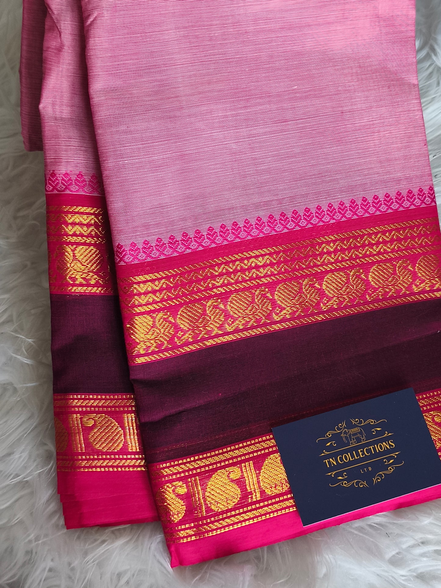 Pure kanchi Cotton Saree