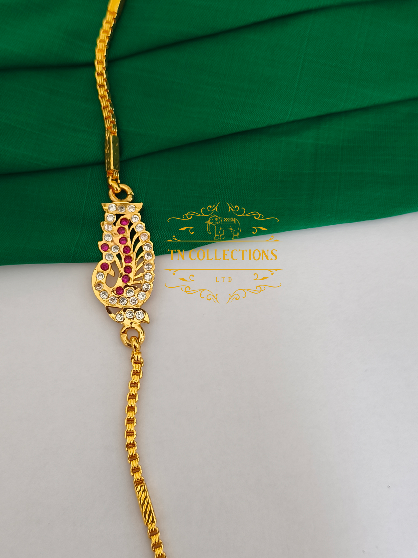Micro Gold-Plated Traditional Mugappu chain