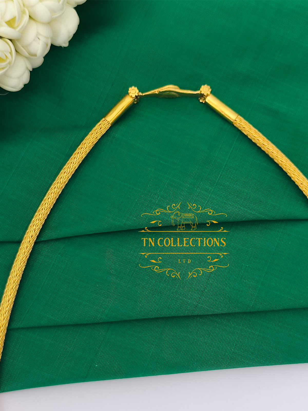 22ct Gold Plated Traditional Christian Thalikodi with Coins (Approx 9-11 Pawn thickness)