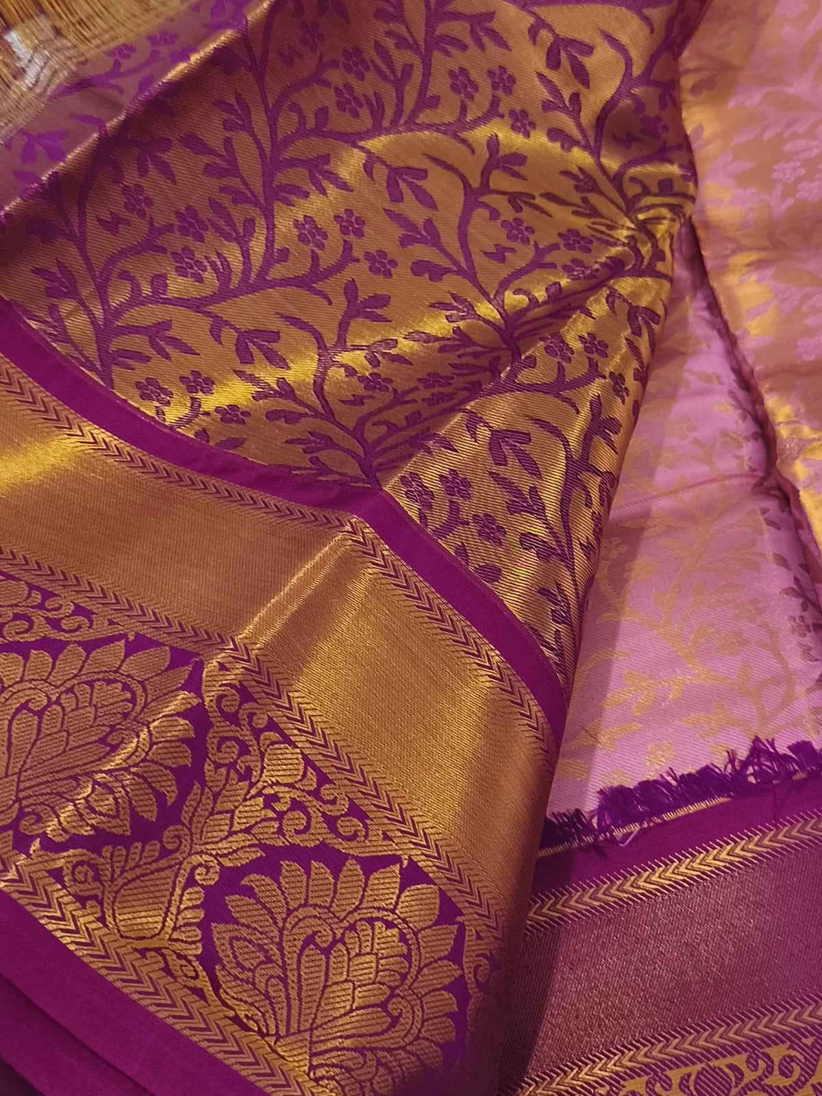 Kanchivaram Tissue Silk Saree