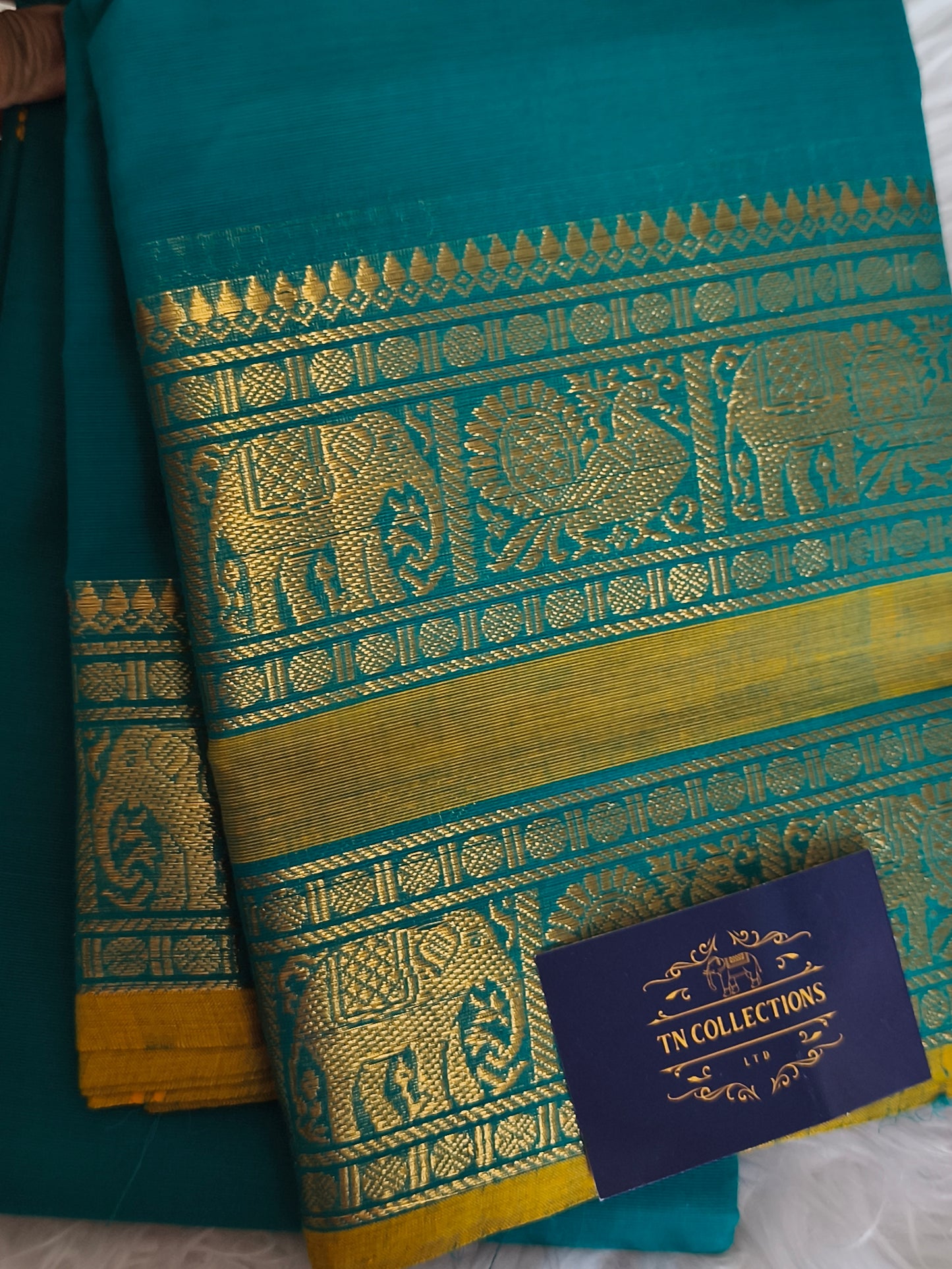 Pure Handloom kanchi cotton saree