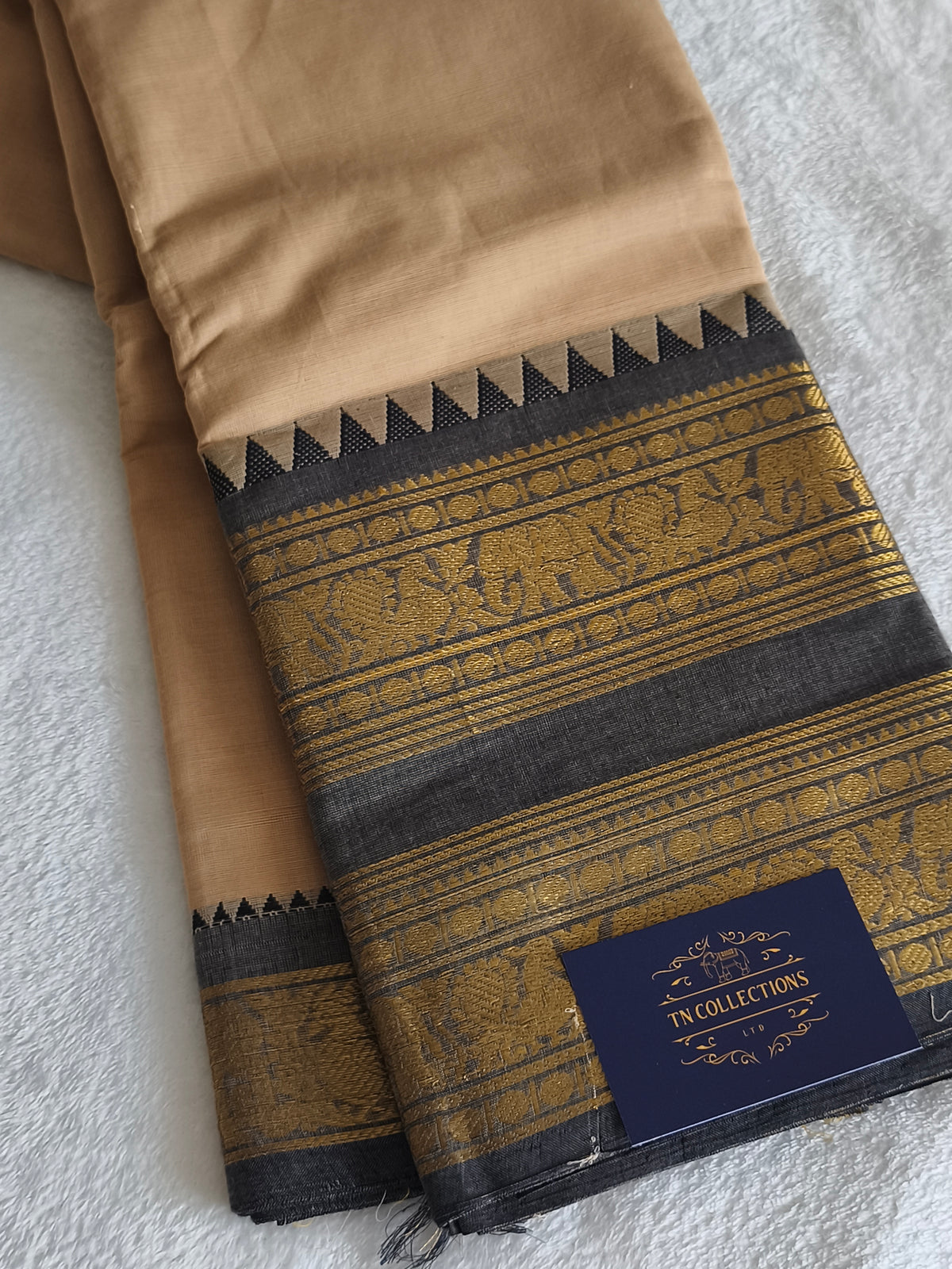 Pure Handloom Kanchi Cotton Saree