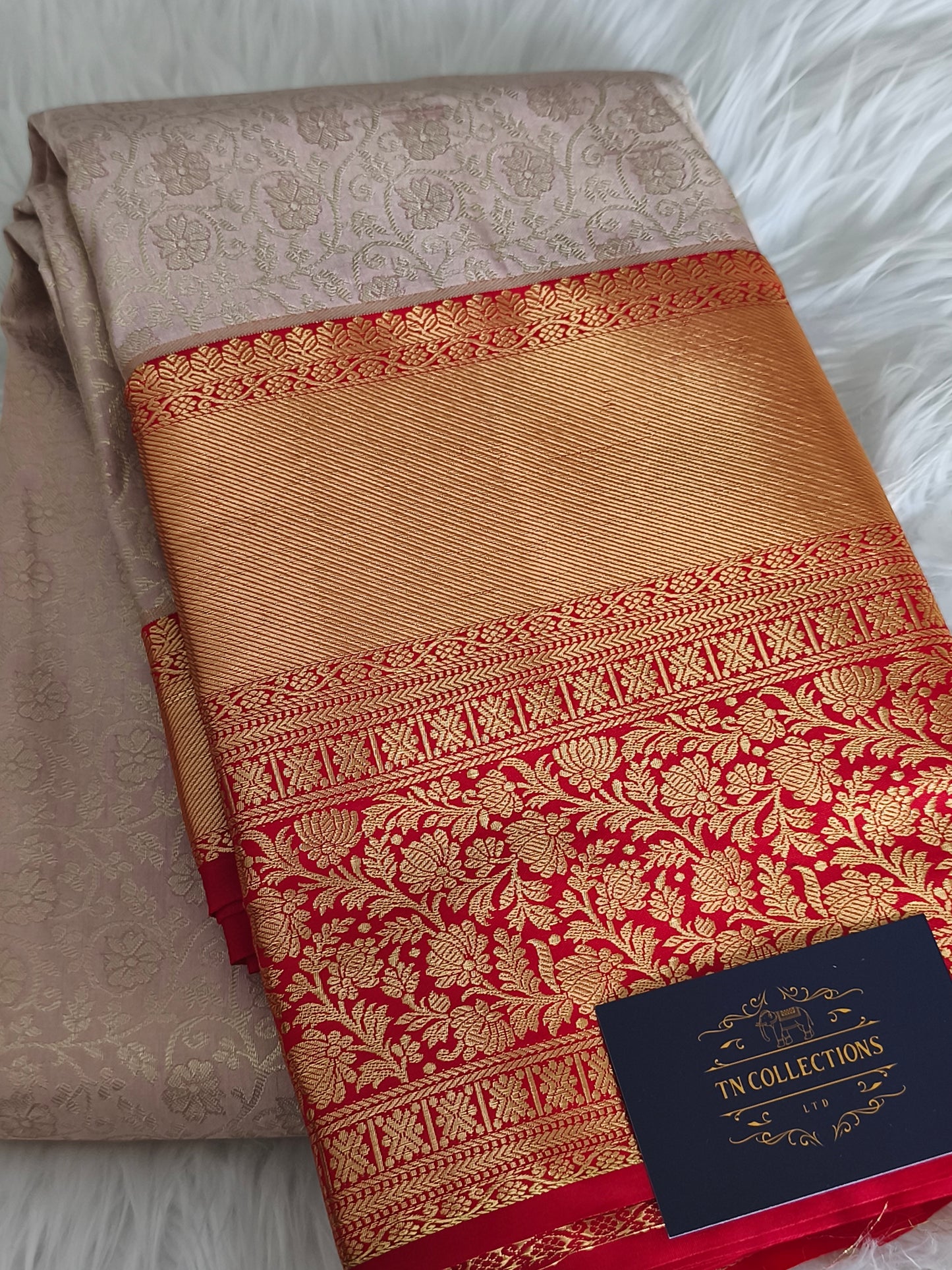 Semi Kanchipuram Silk Saree