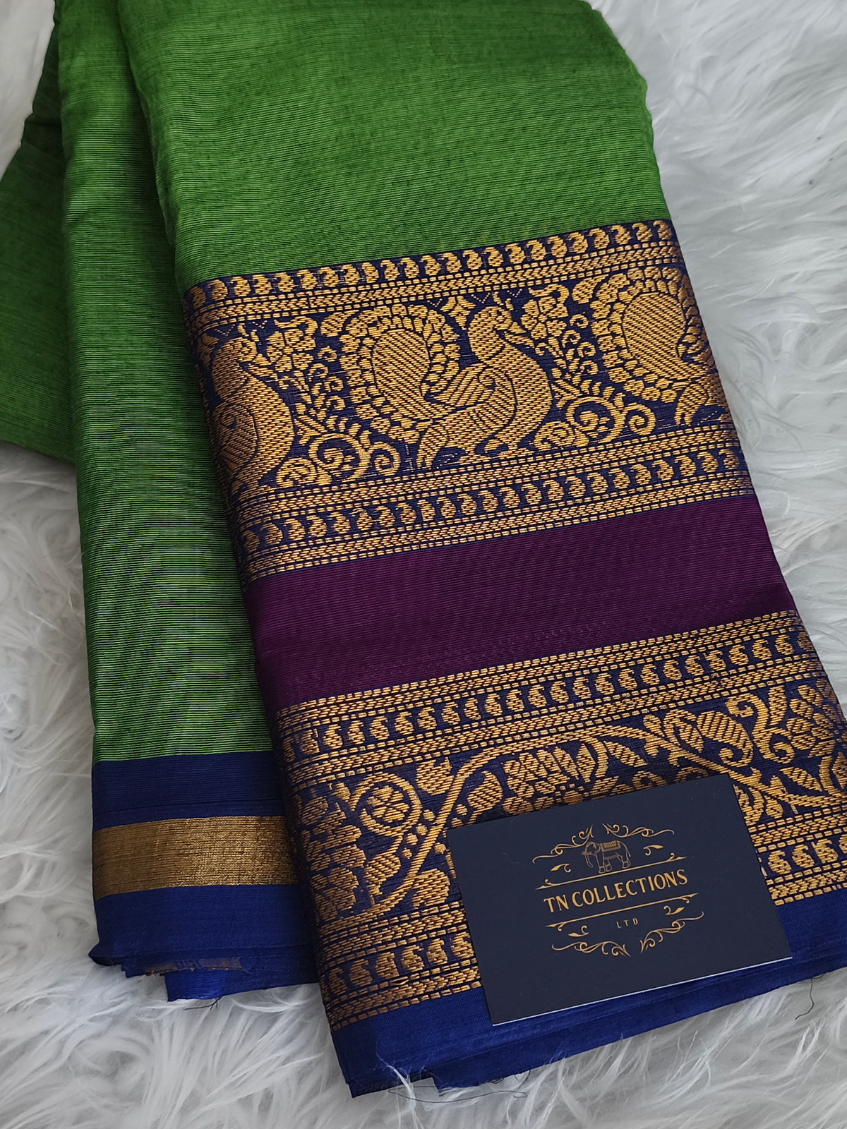 Pure Kanchi Cotton Saree WITHOUT running blouse