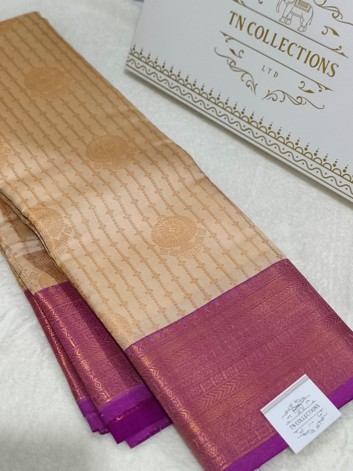 Kanchipuram Vairaoosi Soft Silk Saree