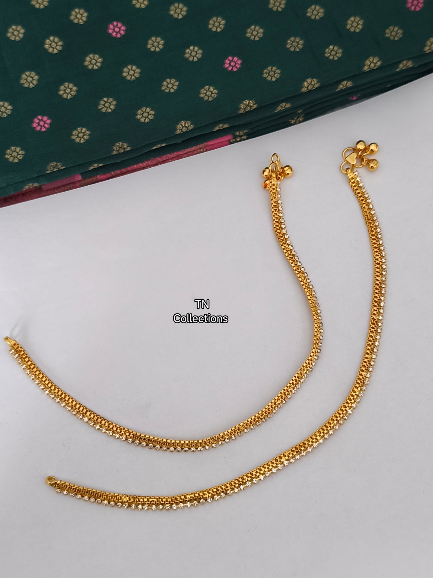 Micro gold plated Anklets