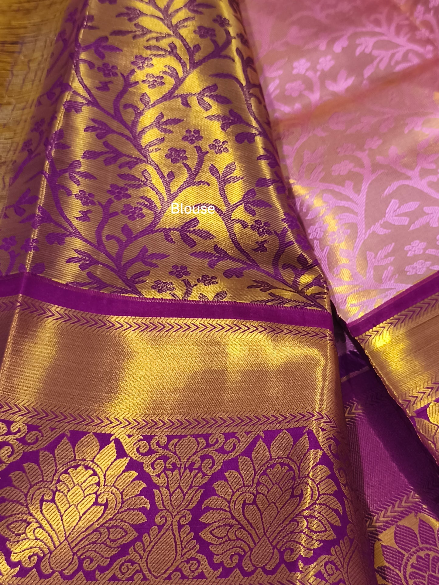 Kanchivaram Tissue Silk Saree