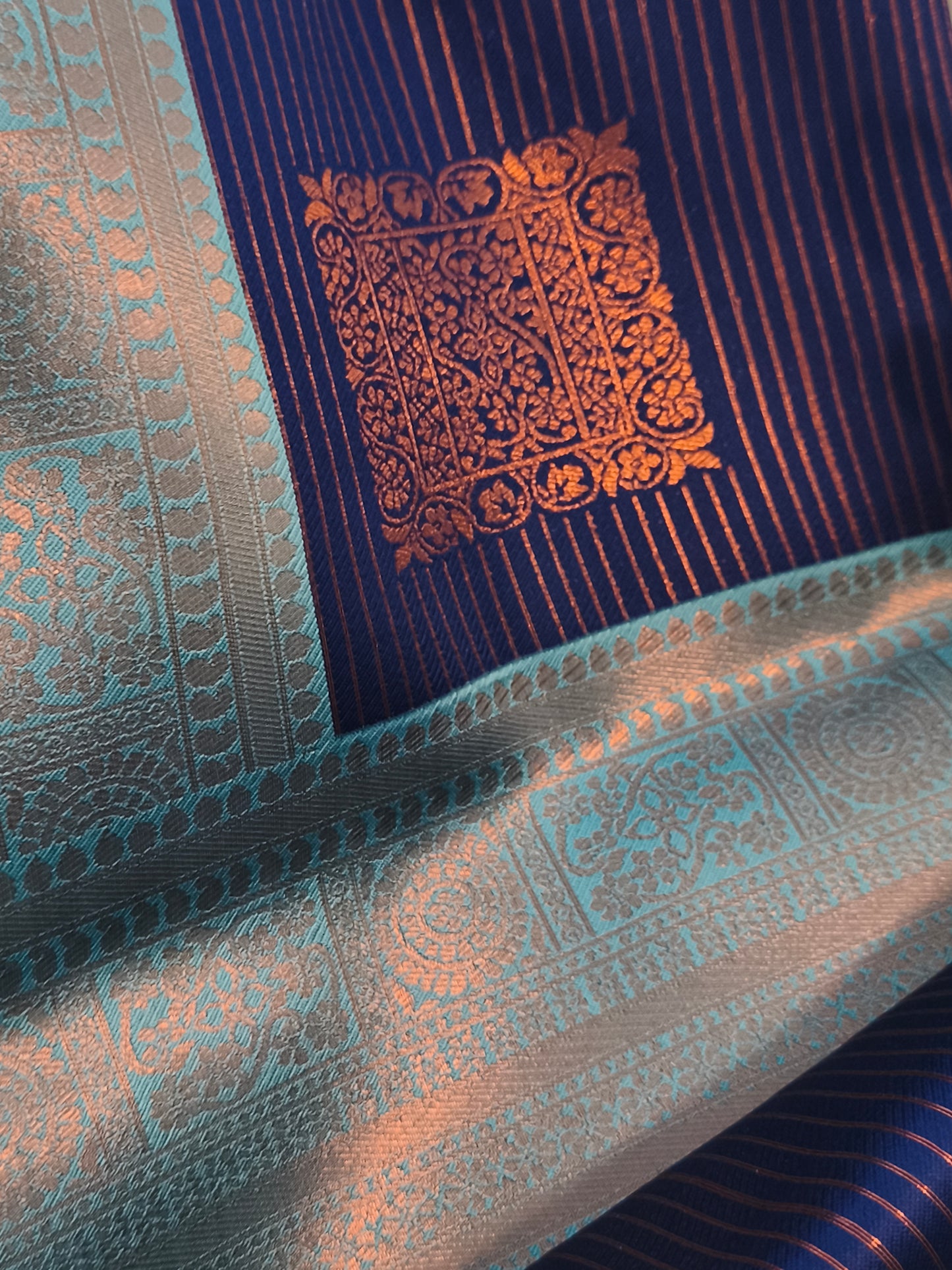 Kanjivaram Semi Silk saree