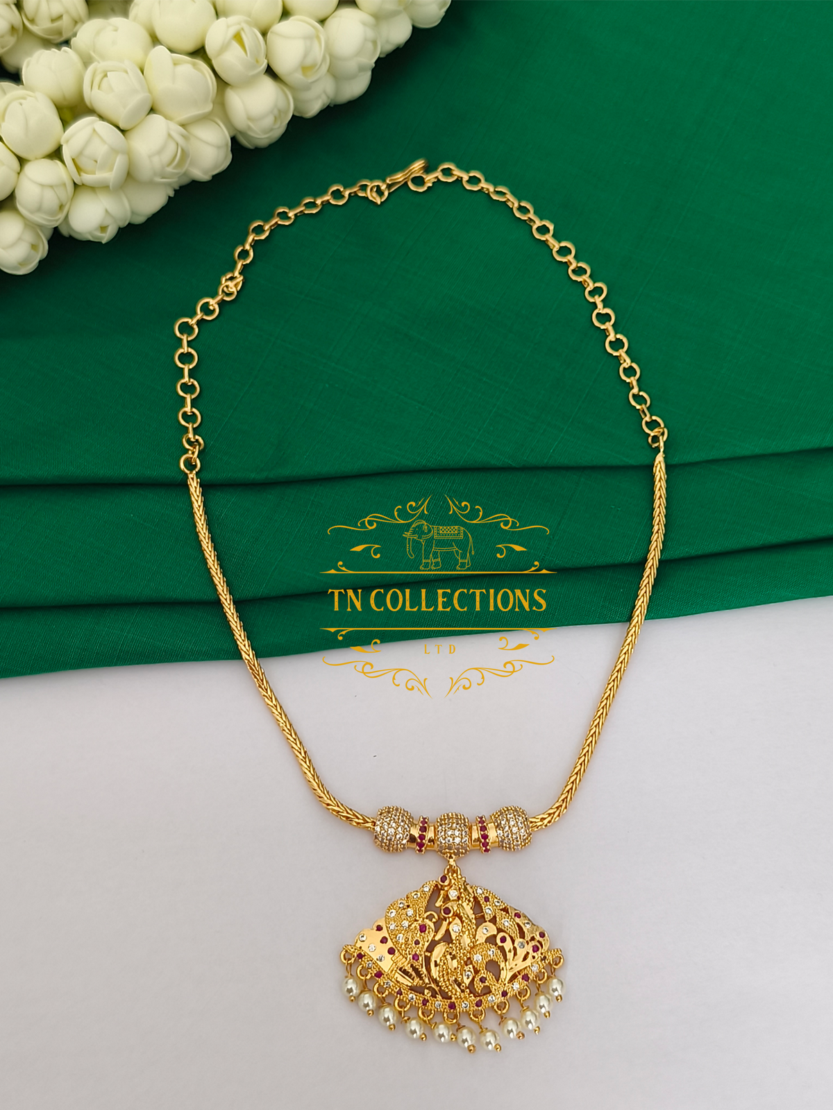 Micro Gold-Plated Traditional Attiyal