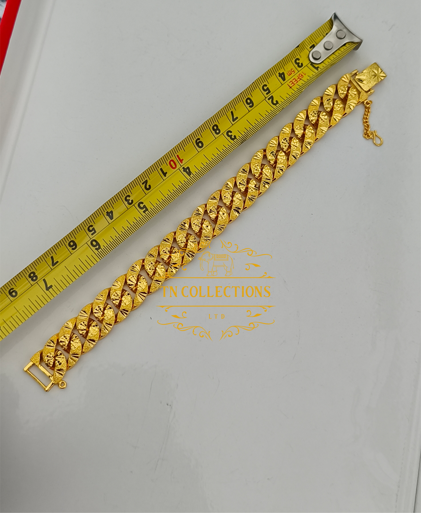 Highly Gold Plated Men's Bracelet
