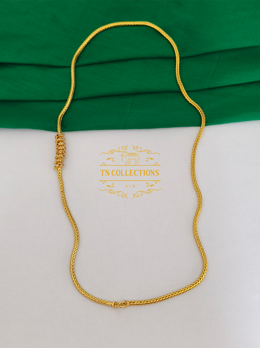Micro Gold-Plated Traditional Mugappu Kodi