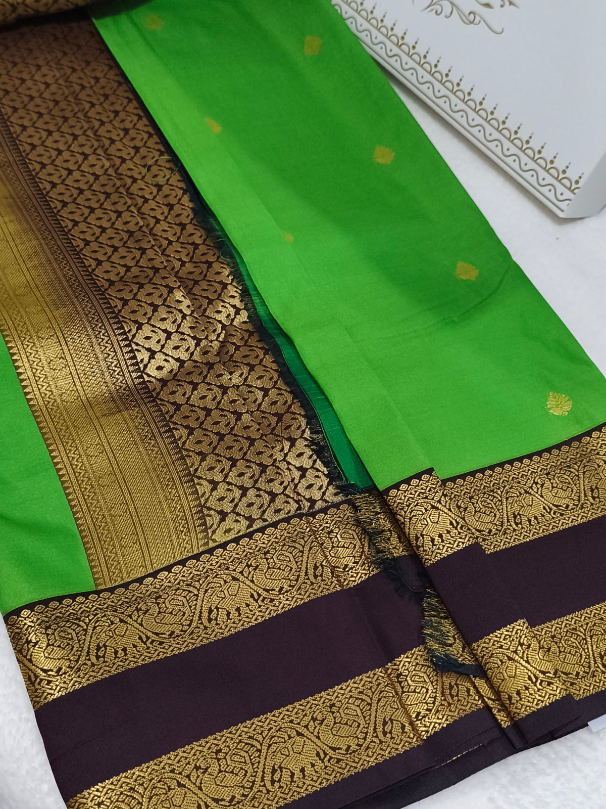 Premium kanchi Semi Silk Saree