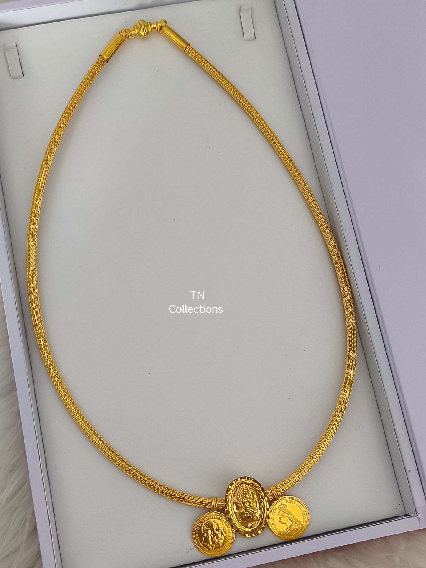 22ct Gold plated Traditional Amman Thalikodi