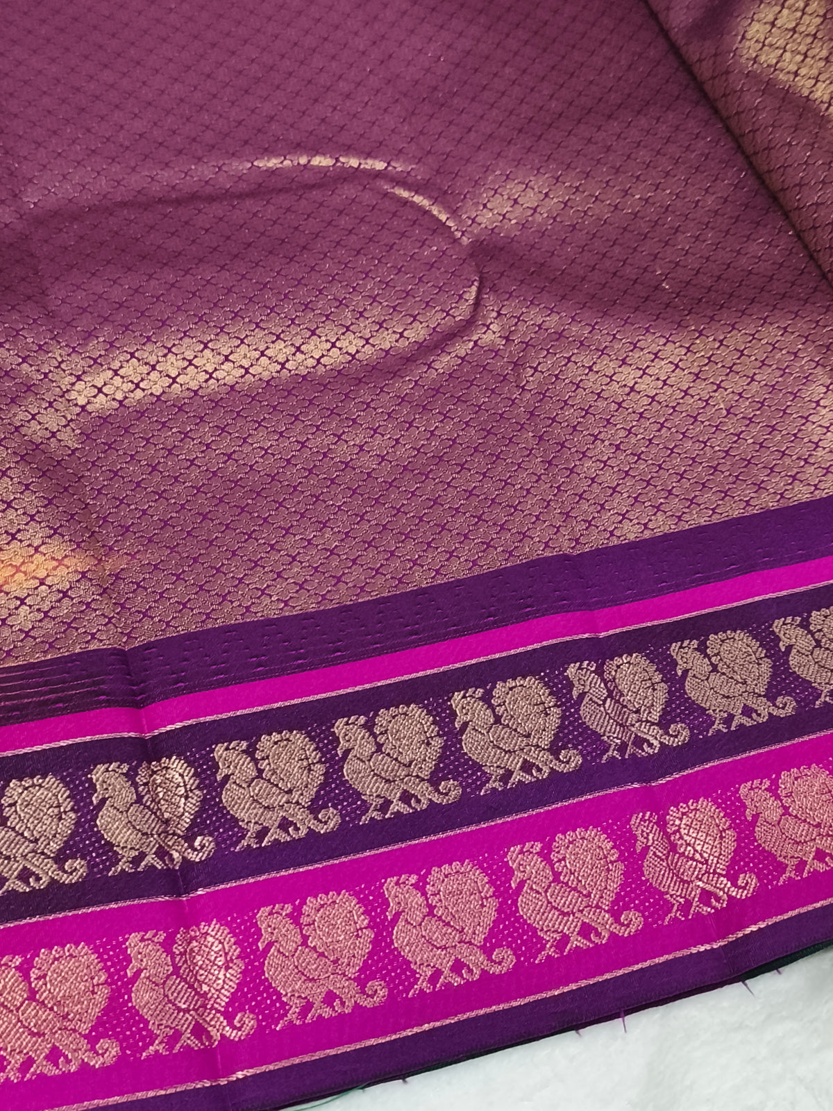 Premium kanchi korvai Soft silk
