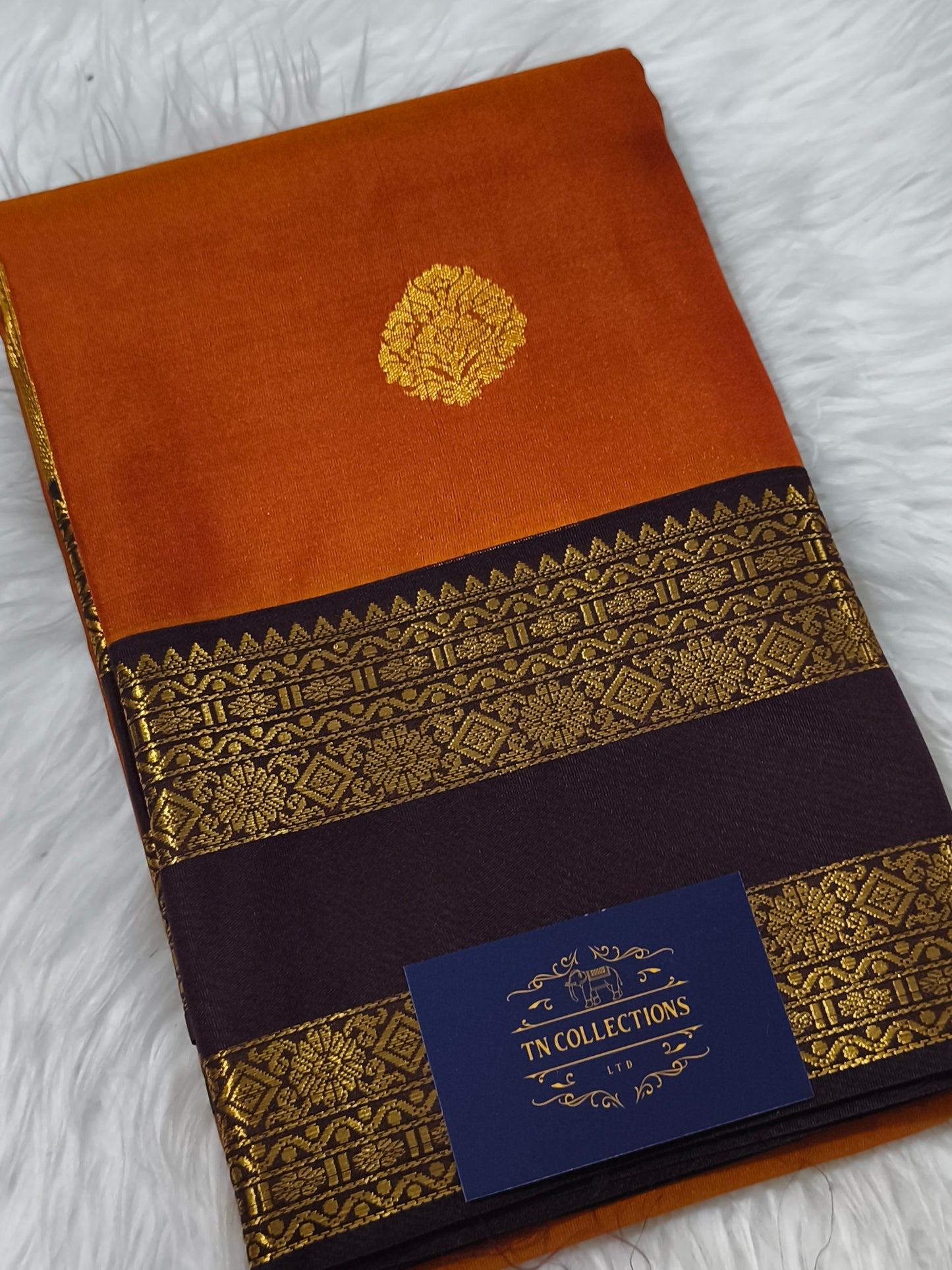 Vintage Semi Kanchipuram Silk Saree